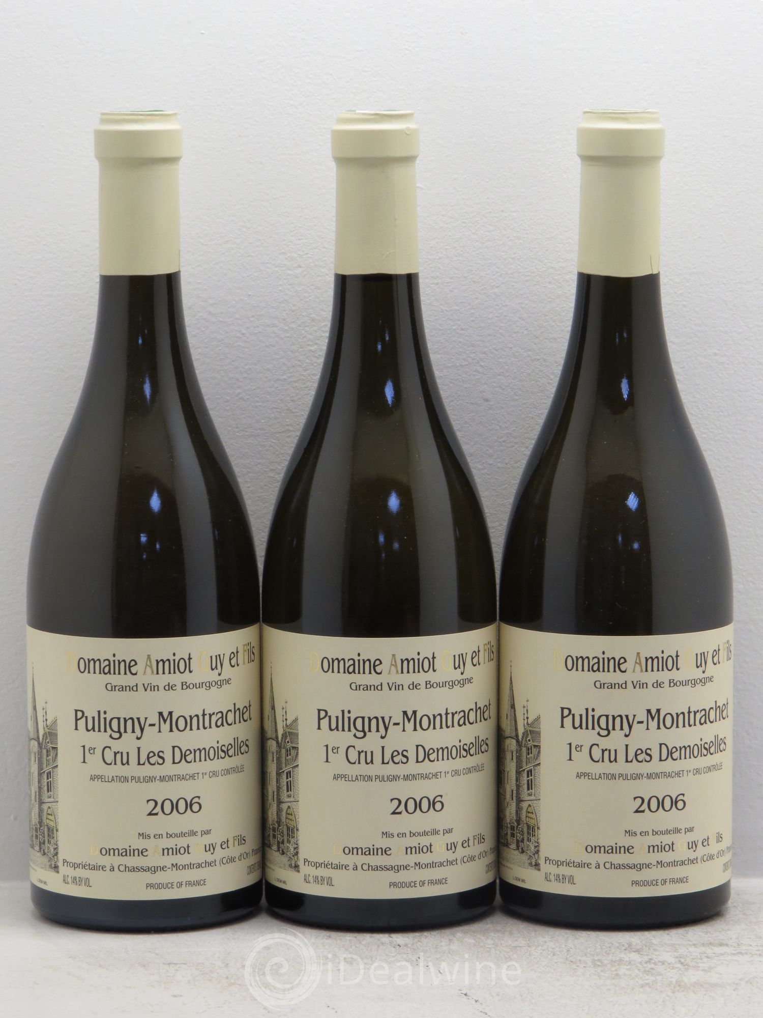 Puligny-Montrachet 1er Cru Domaine Amiot 2006 - Lot de 3 bouteilles - 0