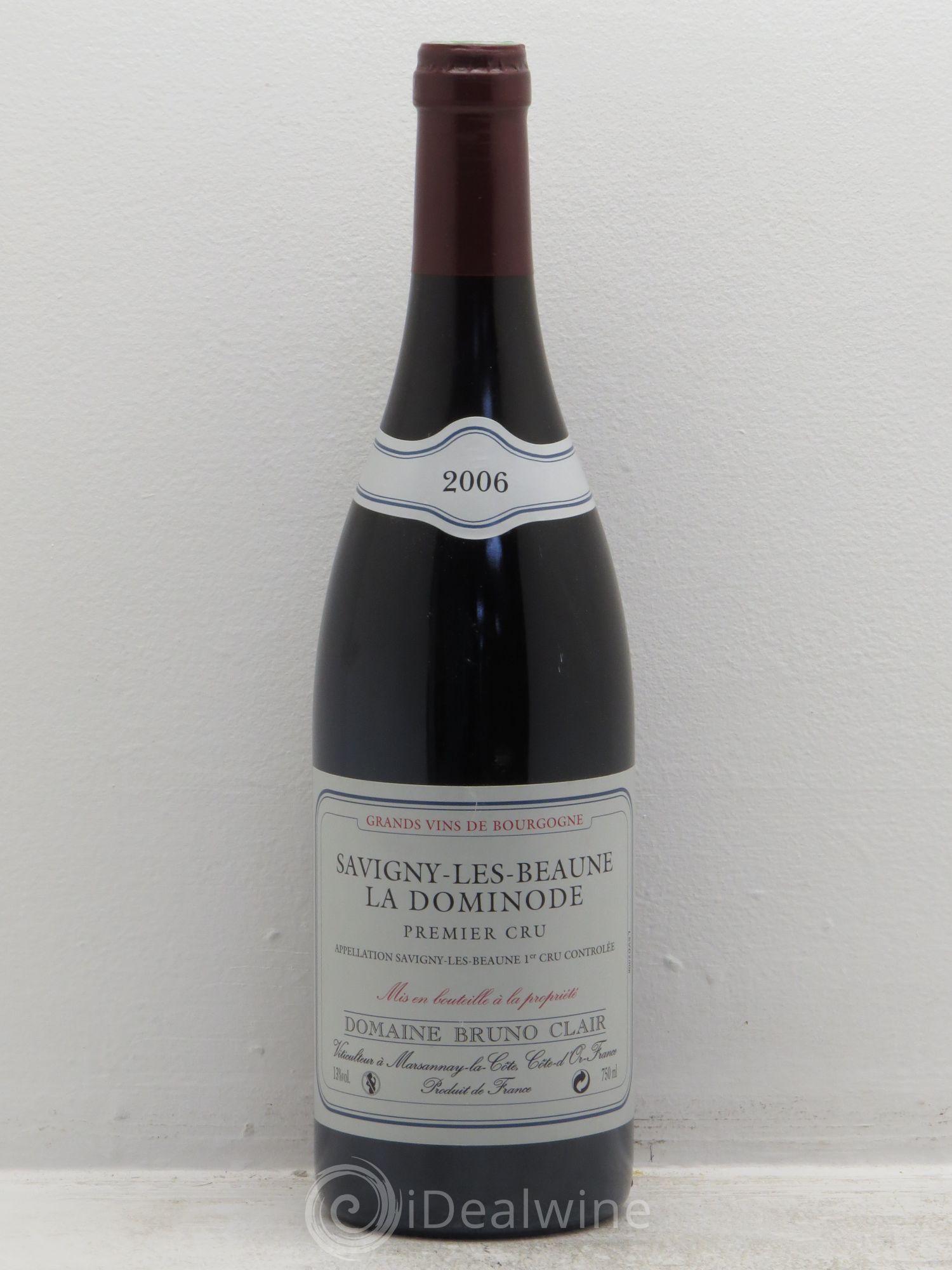Savigny-lès-Beaune 1er Cru La Dominode Bruno Clair (Domaine) 2006 - Lot de 1 bouteille - 0