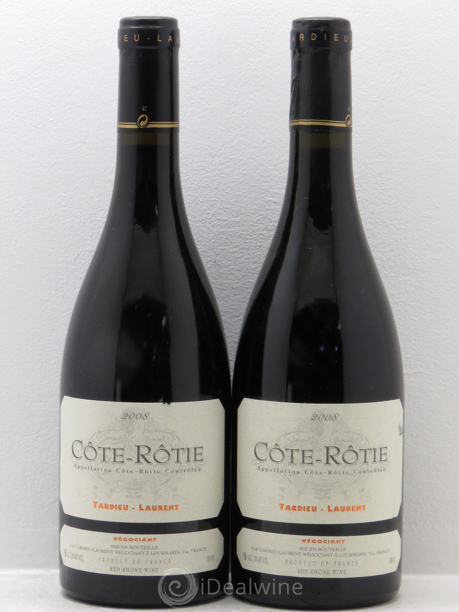 Côte-Rôtie Maison Tardieu-Laurent 2008 - Lot de 2 bouteilles - 0