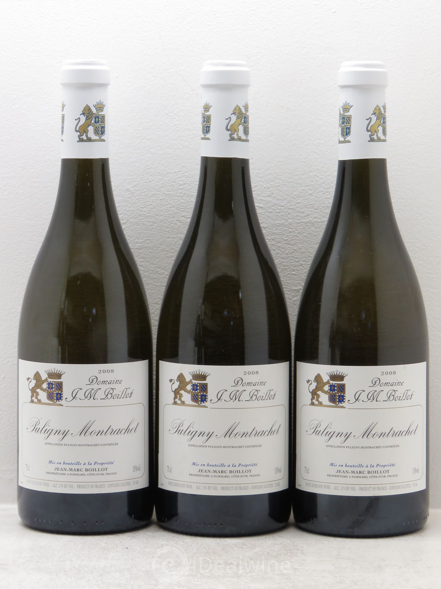 Puligny-Montrachet 2008 - Lot de 3 bouteilles - 0