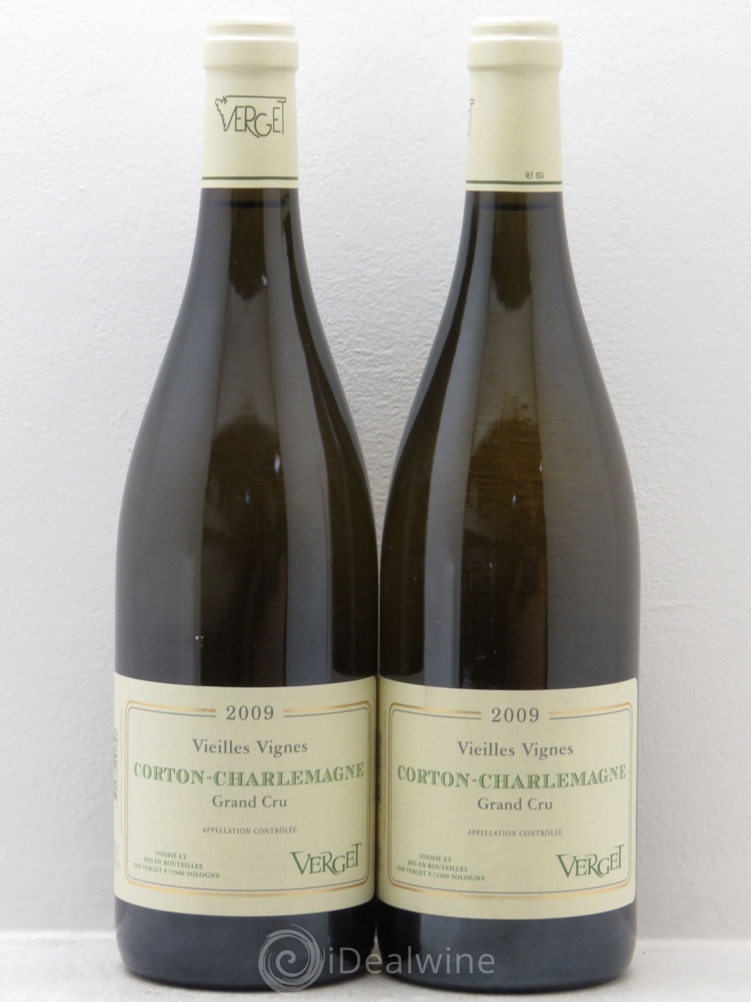Corton-Charlemagne Grand Cru 2009 - Lotto di 2 bottiglie - 0