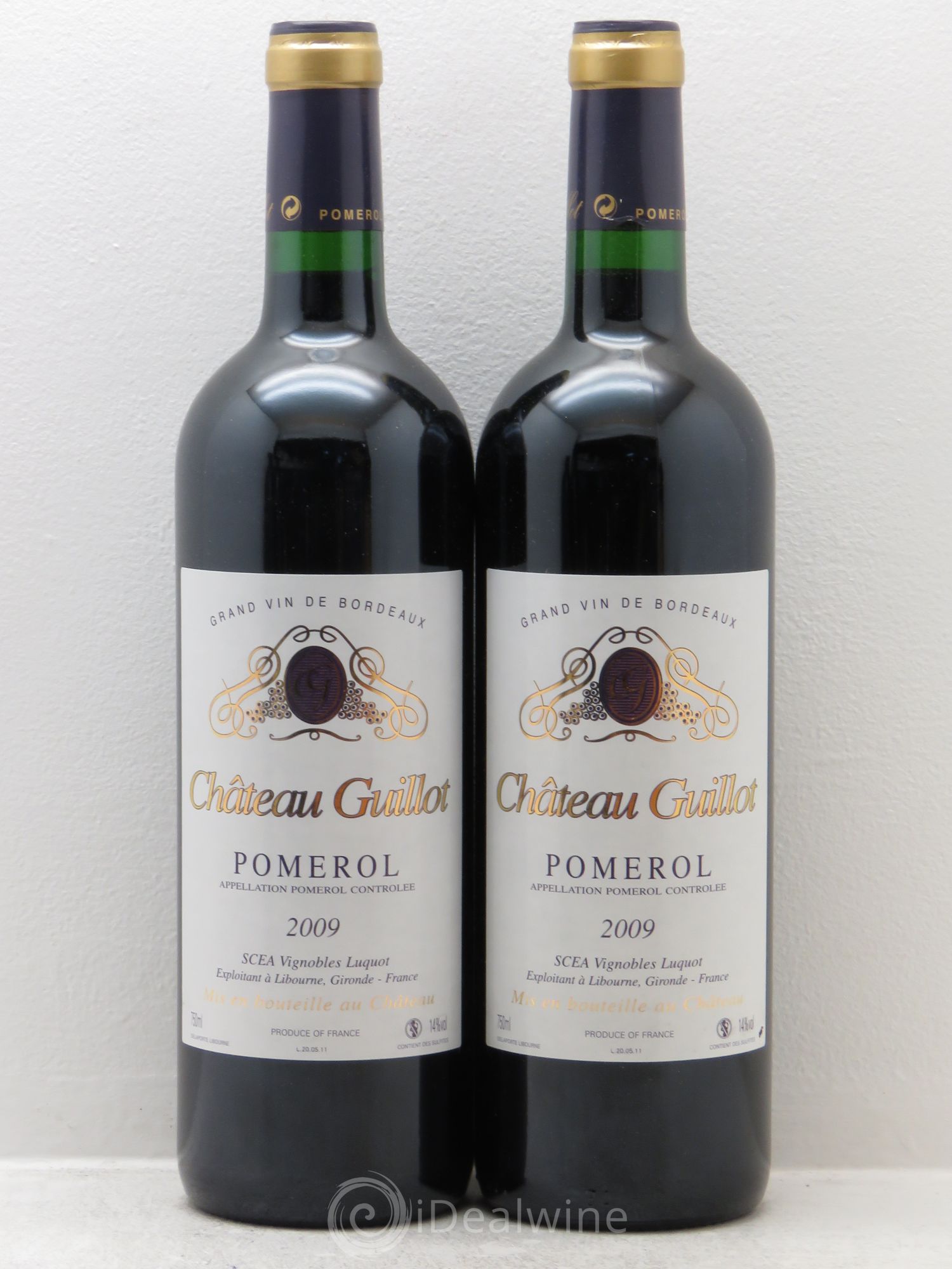 Château Guillot 2009 - Lot de 2 bouteilles - 0