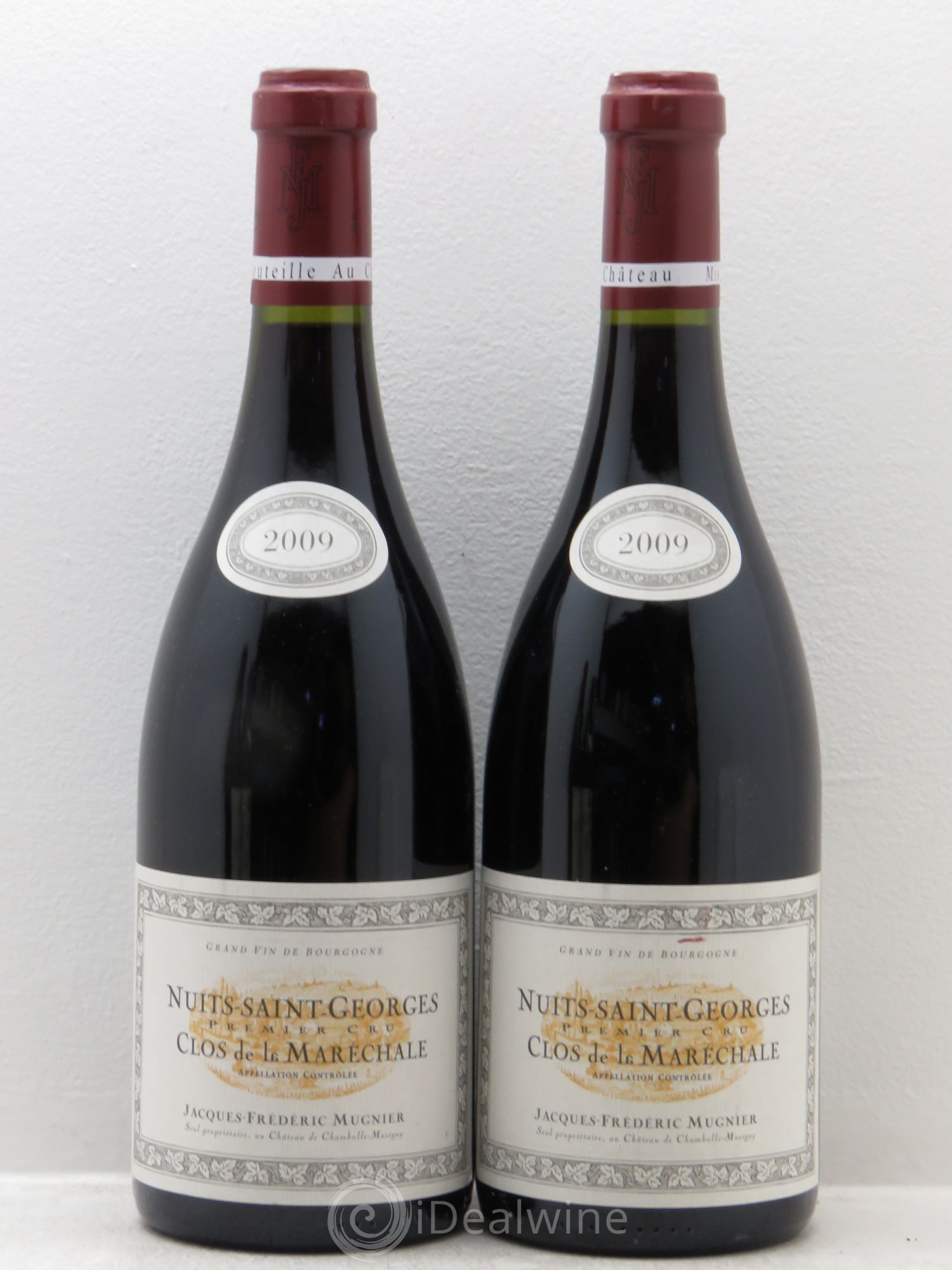 Nuits-Saint-Georges 1er Cru Clos de La Maréchale Jacques-Frédéric Mugnier 2009 - Lot de 2 bouteilles - 0