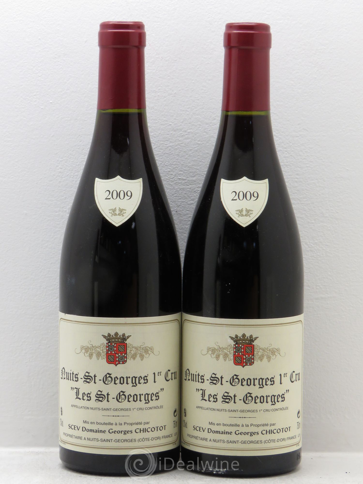 Nuits-Saint-Georges 1er Cru 2009 - Posten von 2 Flaschen - 0