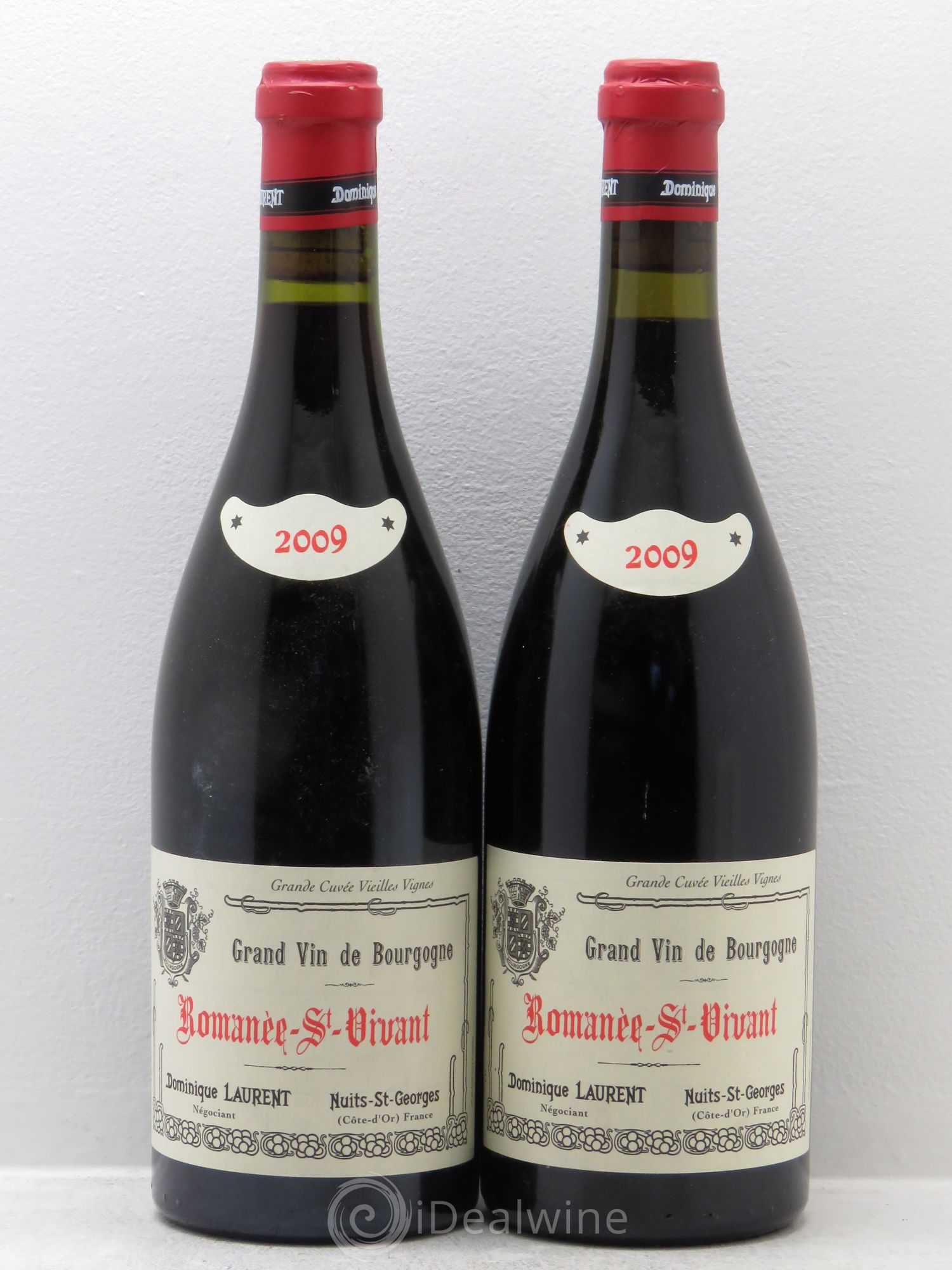Romanée-Saint-Vivant Grand Cru Dominique Laurent 2009 - Lot de 2 bouteilles - 0