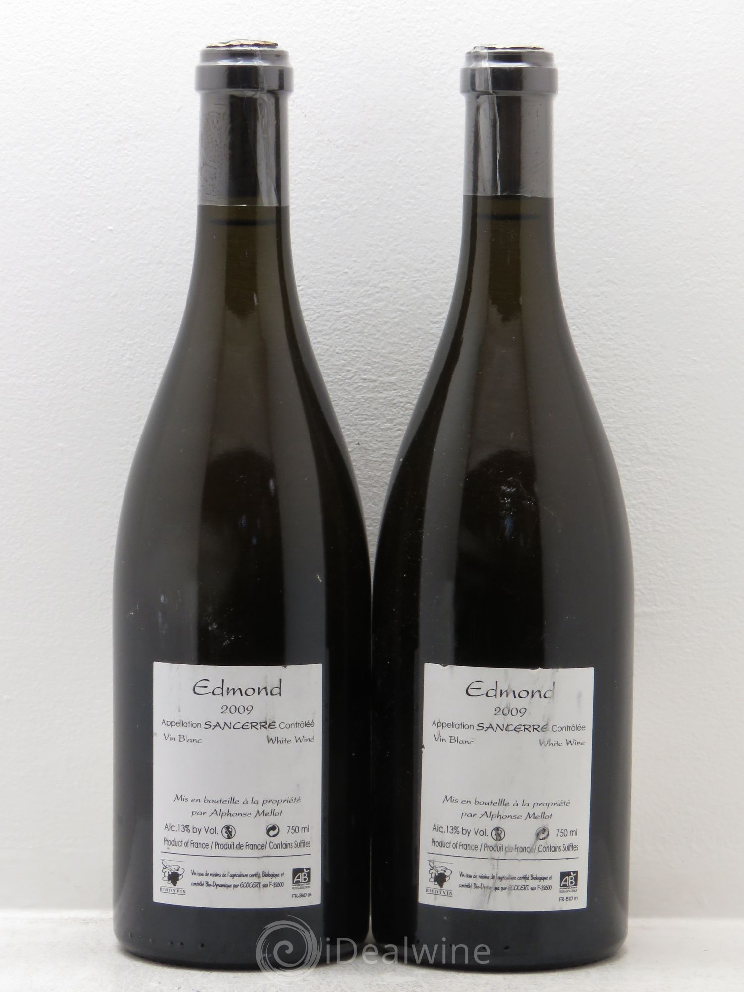 Sancerre Cuvée Edmond Alphonse Mellot 2009 - Lot de 2 bouteilles - 1