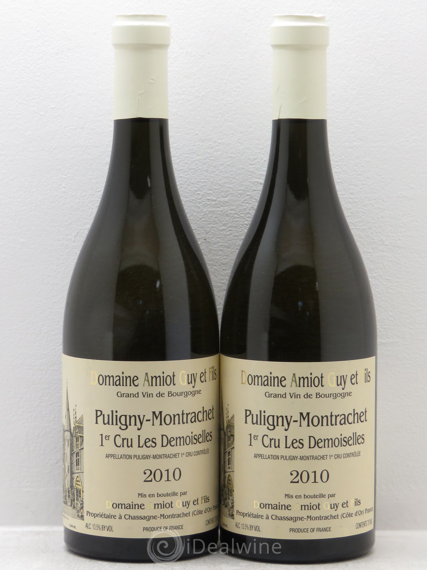Puligny-Montrachet 1er Cru Guy Amiot 2010 - Posten von 2 Flaschen - 0