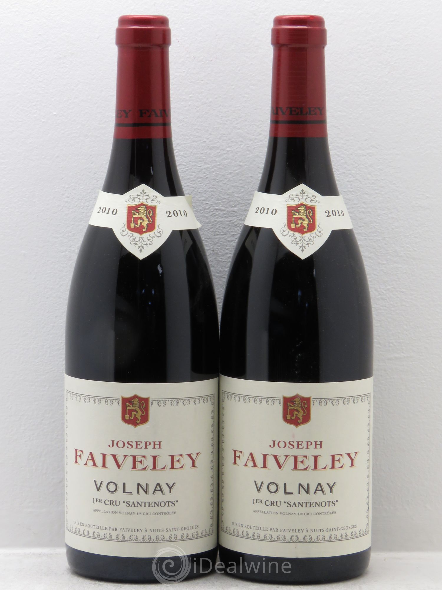 Volnay 1er Cru Domaine Faiveley 2010 - Lot de 2 bouteilles - 0