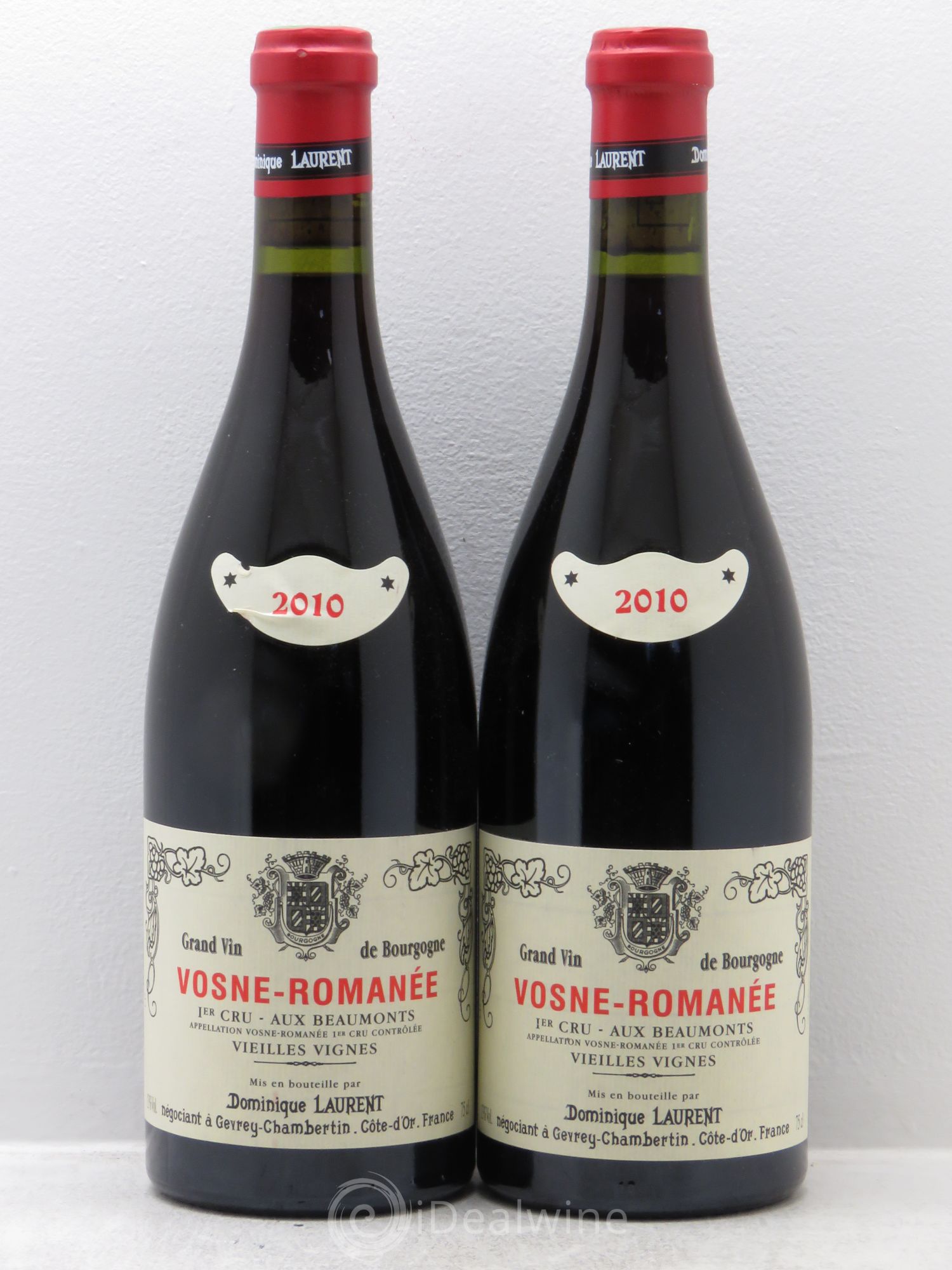Vosne-Romanée 1er Cru Dominique Laurent 2010 - Lot de 2 bouteilles - 0
