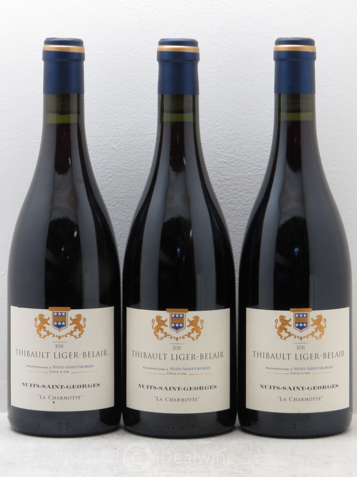 Nuits-Saint-Georges Les Charmottes - Domaine Liger-Belair 2011 - Posten von 3 Flaschen - 0