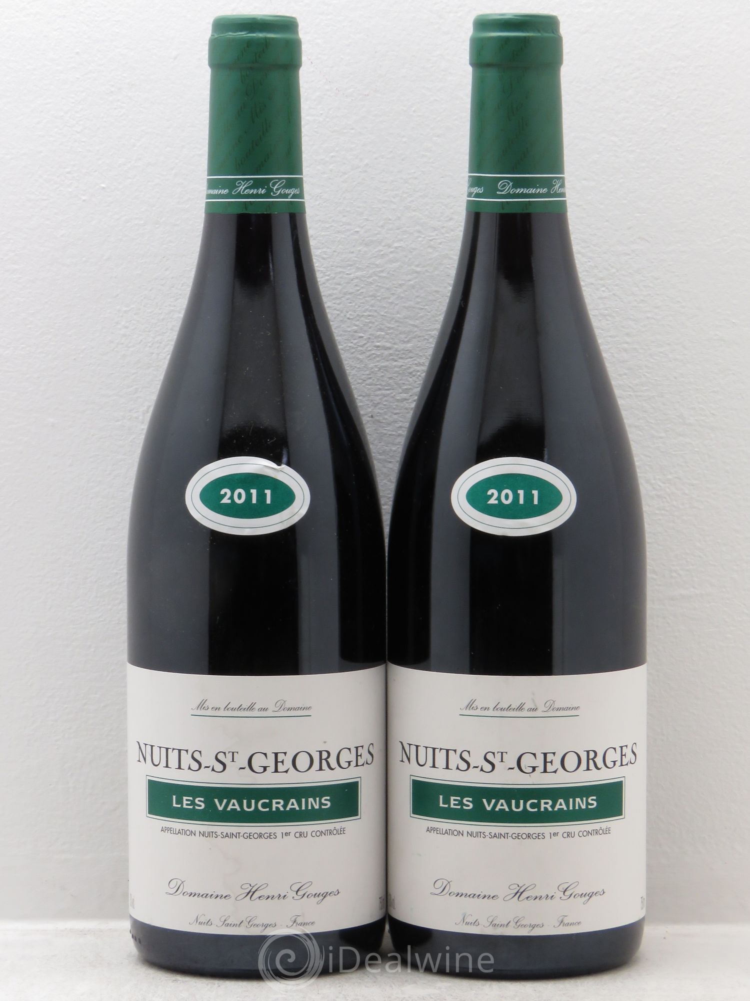 Nuits-Saint-Georges 1er Cru Les Vaucrains Henri Gouges 2011 - Lot of 2 bottles - 0