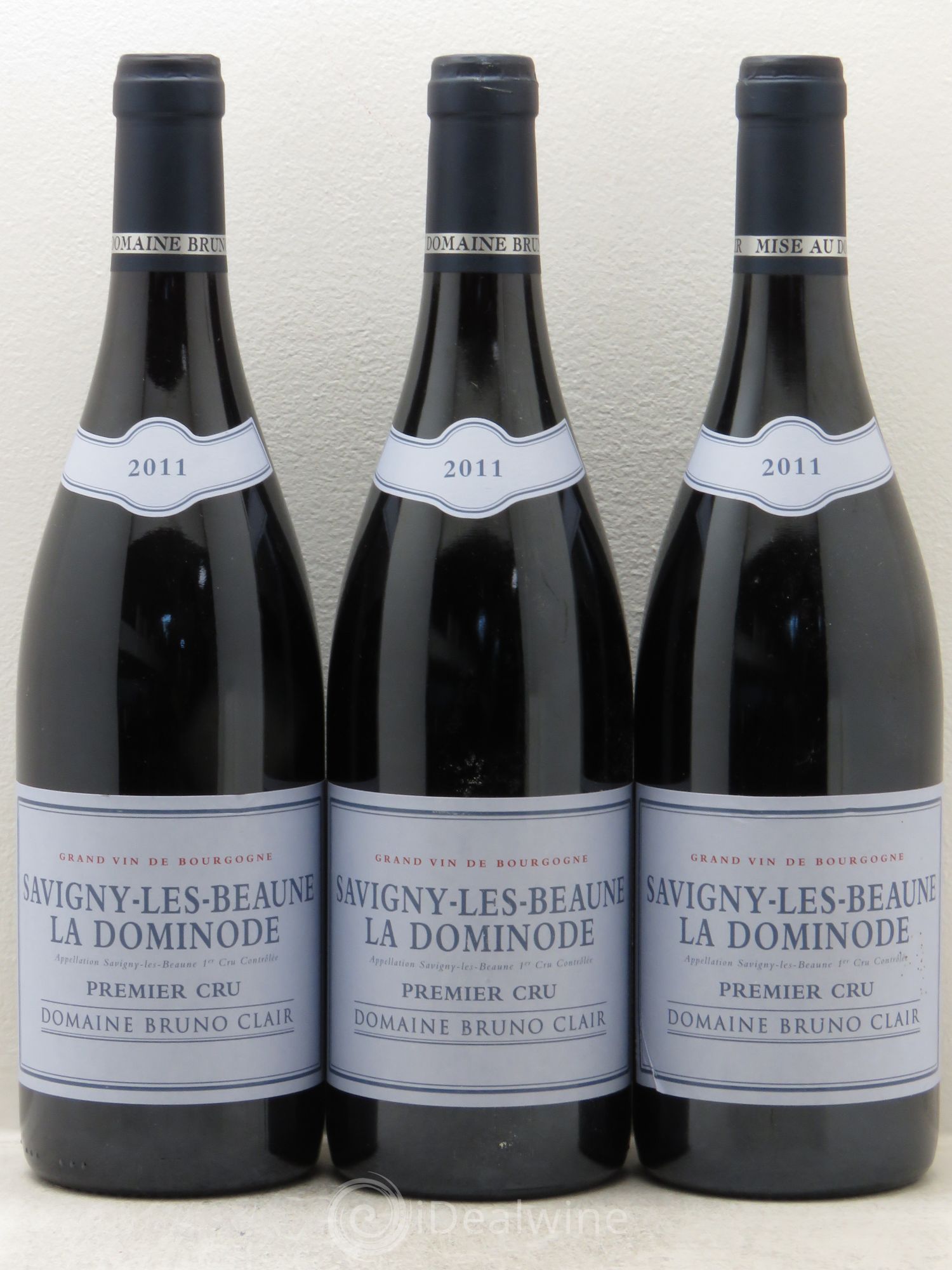 Savigny-lès-Beaune 1er Cru La Dominode Bruno Clair (Domaine) 2011 - Lot de 3 bouteilles - 0