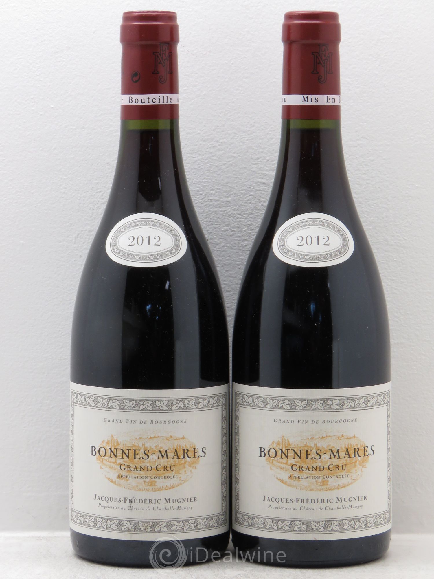 Bonnes-Mares Grand Cru Jacques-Frédéric Mugnier 2012 - Lot de 2 bouteilles - 0