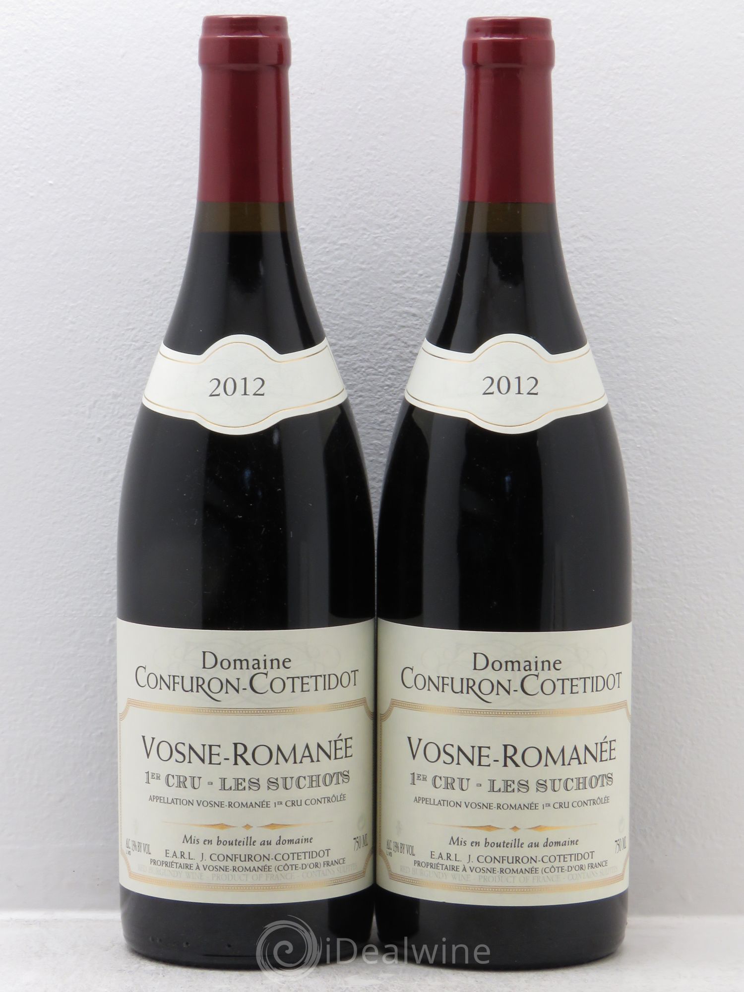 Vosne-Romanée 1er Cru Les Suchots Confuron-Cotetidot 2012 - Lot de 2 bouteilles - 0
