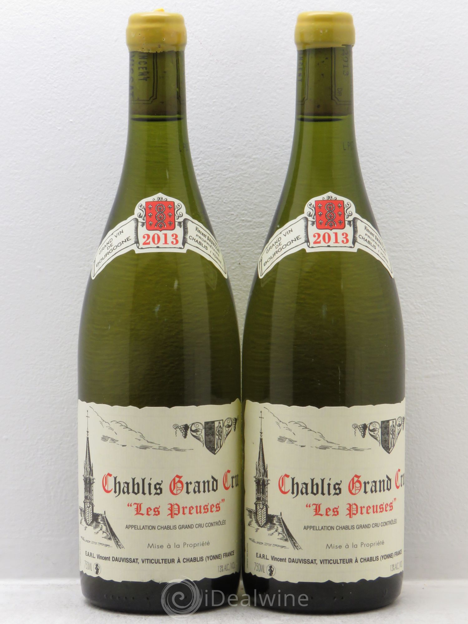 Chablis Grand Cru Les Preuses Vincent Dauvissat (Domaine) 2013 - Lot de 2 bouteilles - 0