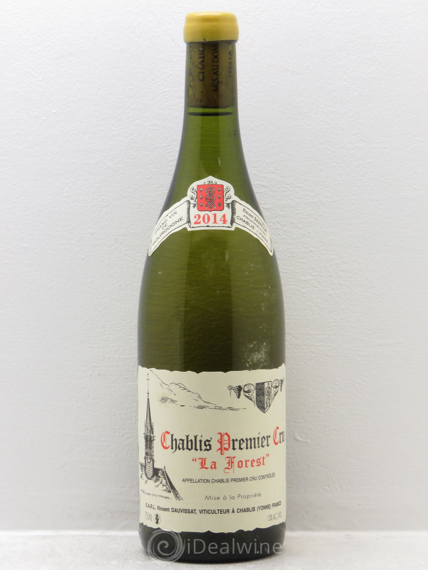 Chablis 1er Cru La Forest Vincent Dauvissat (Domaine) 2014 - Lot de 6 bouteilles - 0