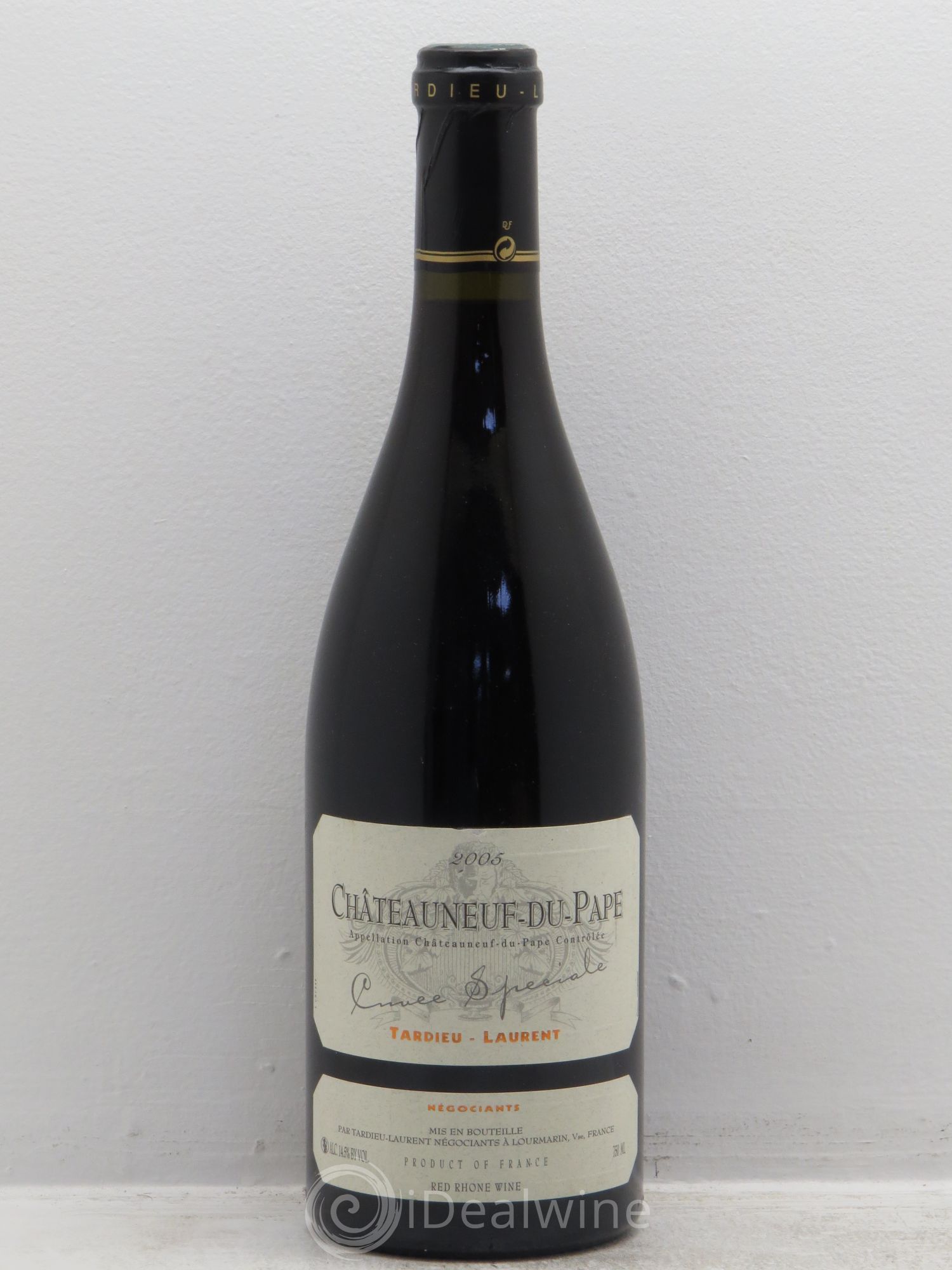 Châteauneuf-du-Pape Tardieu-Laurent Cuvée spéciale Famille Tardieu 2005 - Lot de 1 bouteille - 0