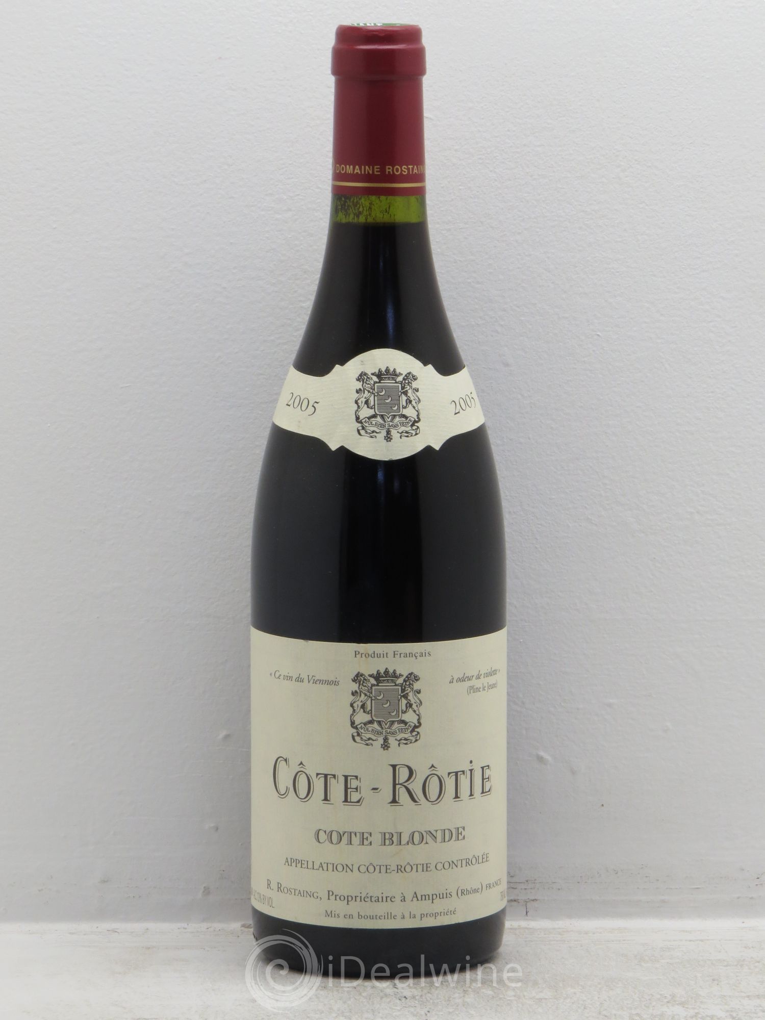 Côte-Rôtie Côte Blonde René Rostaing 2005 - Lot of 1 bottle - 0