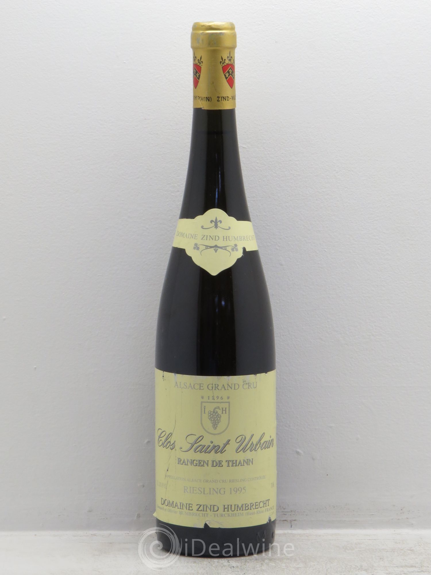 Alsace Riesling Grand Cru Rangen de Thann Clos Saint Urbain Zind-Humbrecht (Domaine) 1995 - Lot de 1 bouteille - 0