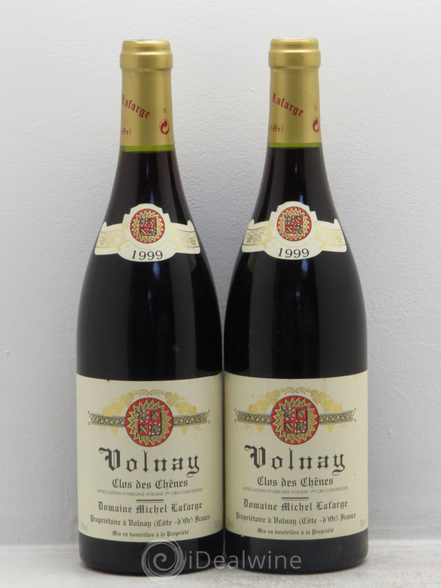 Volnay 1er Cru Clos des Chênes Lafarge (Domaine) 1999 - Lot de 2 bouteilles - 0