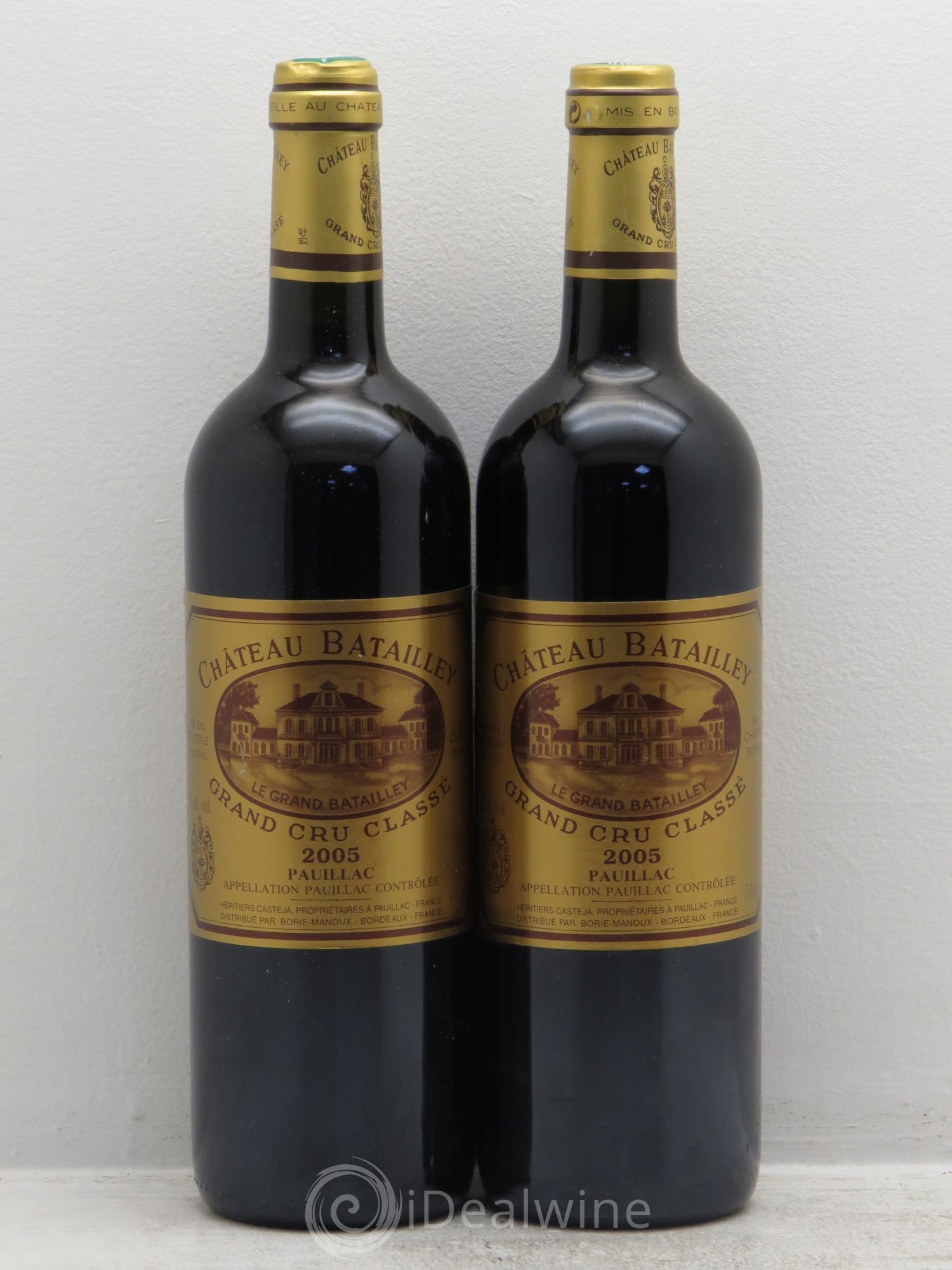 Château Batailley 5ème Grand Cru Classé 2005 - Lot de 2 bouteilles - 0