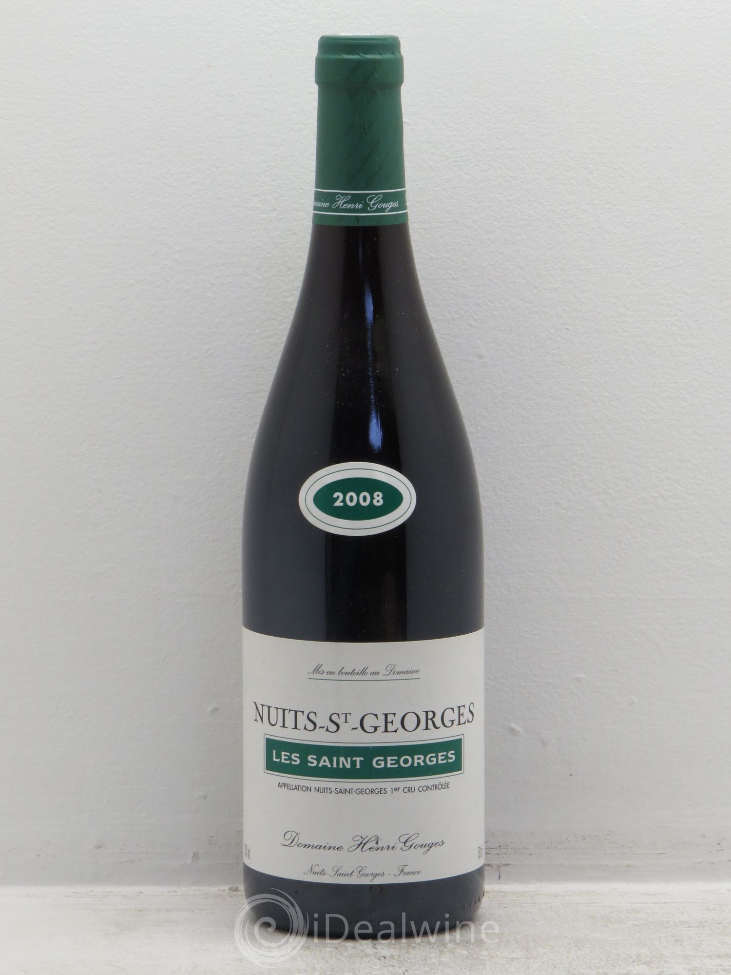 Nuits-Saint-Georges 1er Cru Les Saints Georges Henri Gouges 2008 - Lot de 1 bouteille - 0