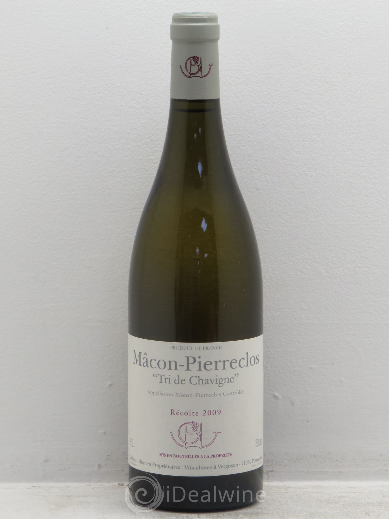 Mâcon-Pierreclos Tri de Chavigne Guffens-Heynen 2009 - Posten von 1 Flasche - 0