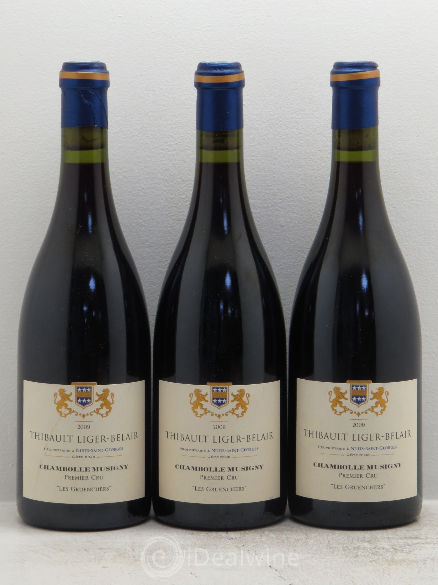 Chambolle-Musigny 1er Cru Domaine Liger-Belair 2009 - Posten von 3 Flaschen - 0