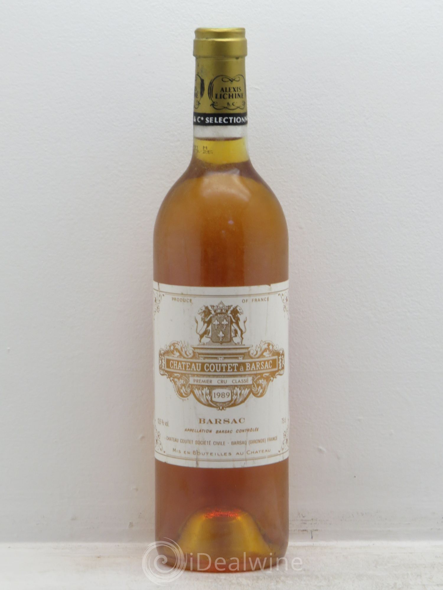 Château Coutet 1er Grand Cru Classé 1989 - Lotto di 1 bottiglia - 0
