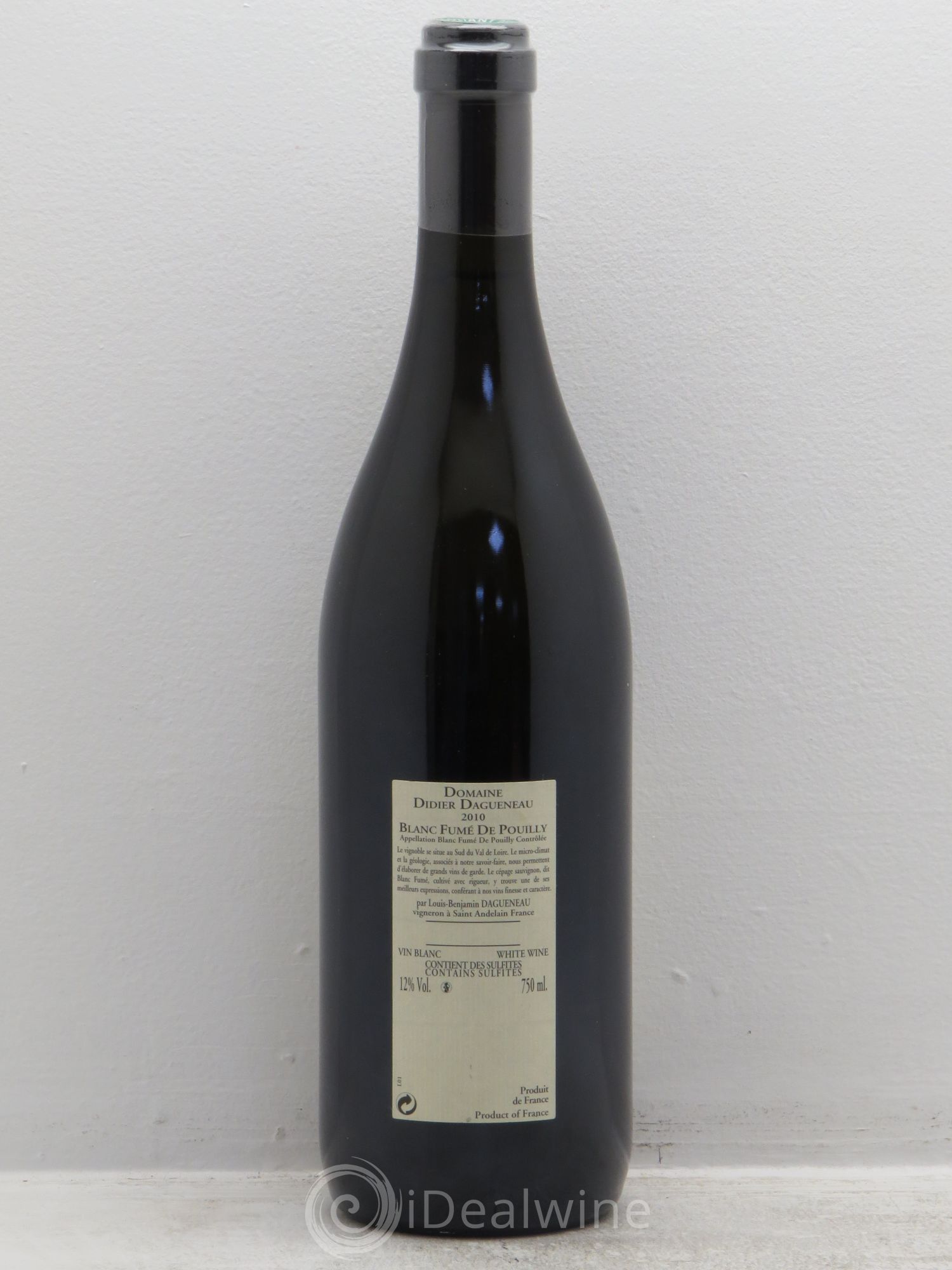Pouilly-Fumé Domaine Dagueneau 2010 - Posten von 1 Flasche - 1