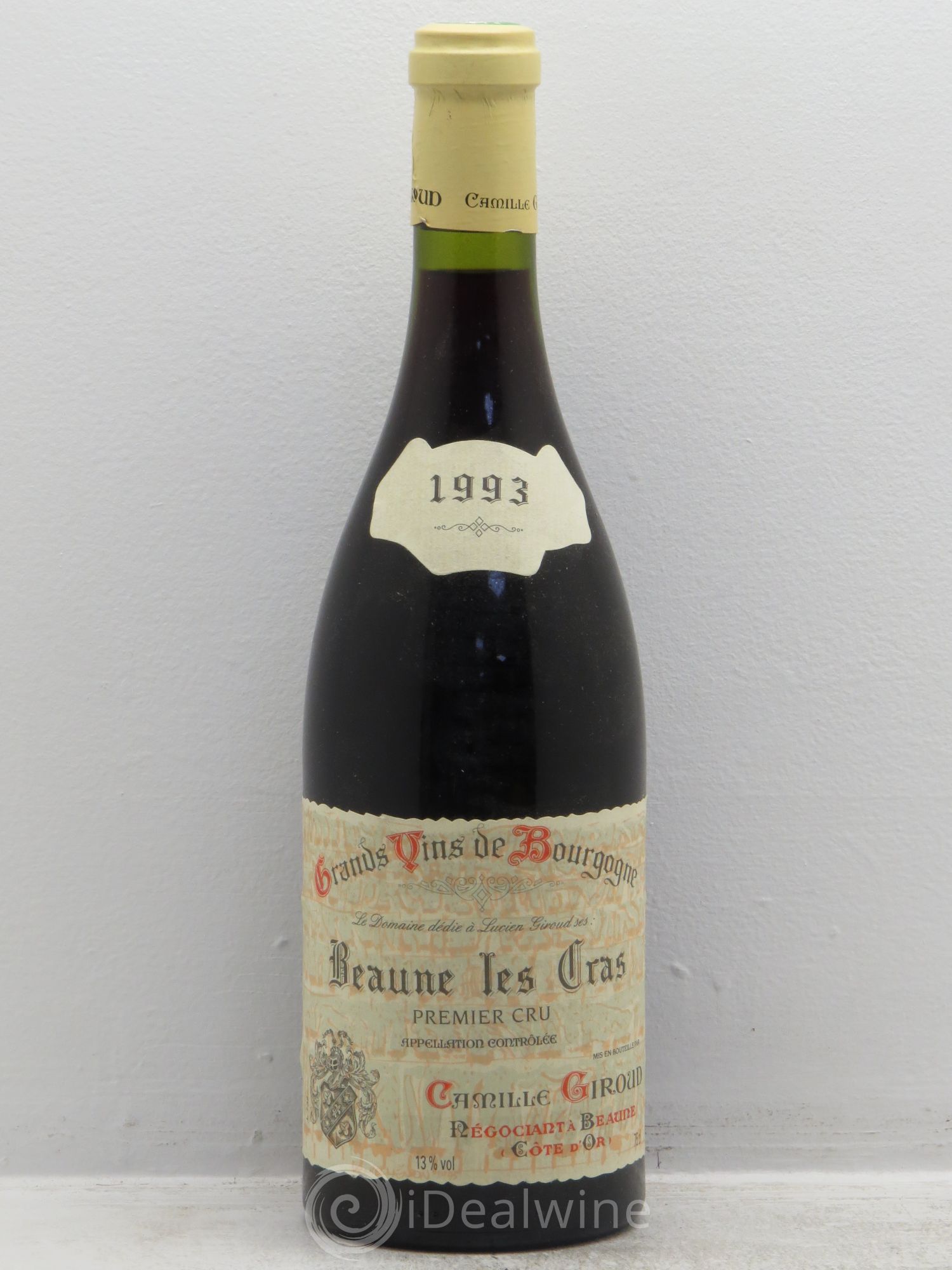 Beaune 1er Cru 1993 - Lot de 1 bouteille - 0