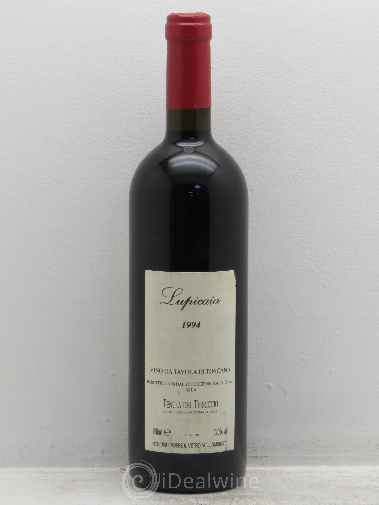 Toscana IGT Lupicaia Tenuta des Teniccio (sans prix de réserve) 1994 - Posten von 1 Flasche - 1