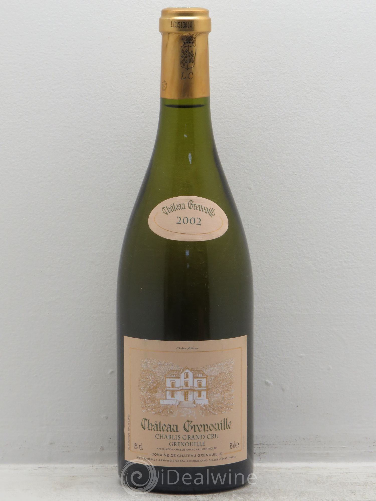 Chablis Grand Cru Château Grenouille 2002 - Posten von 1 Flasche - 0