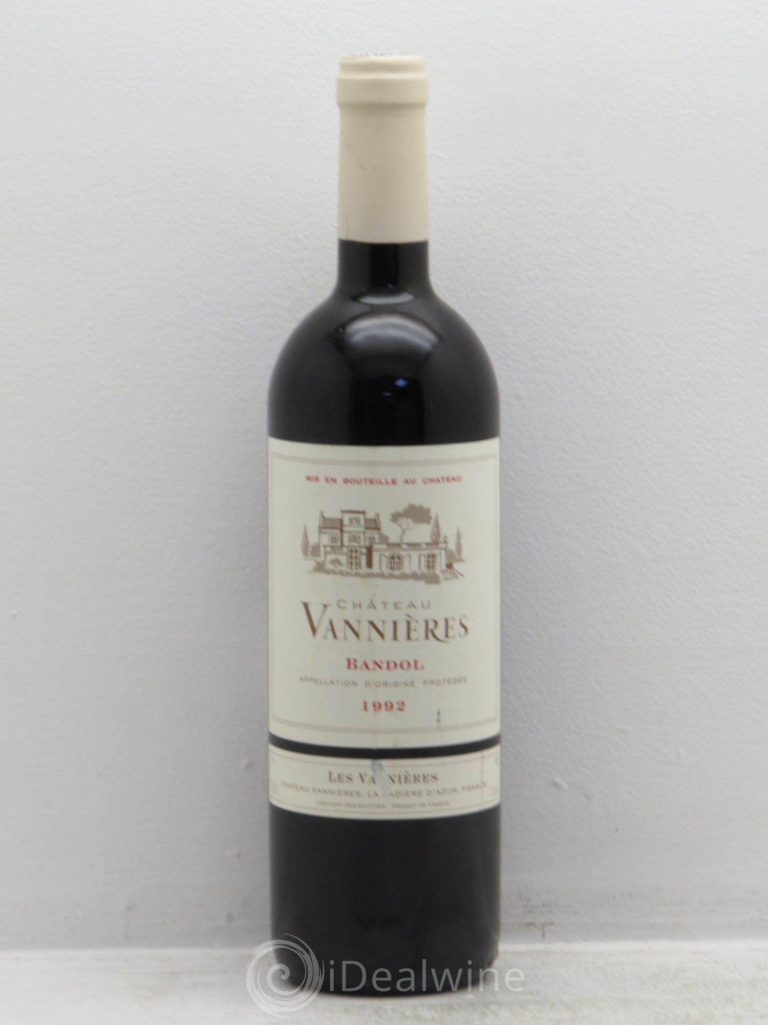 Bandol Château Vannières Éric et Charles-Éric Boisseaux 1992 - Lot de 1 bouteille - 0
