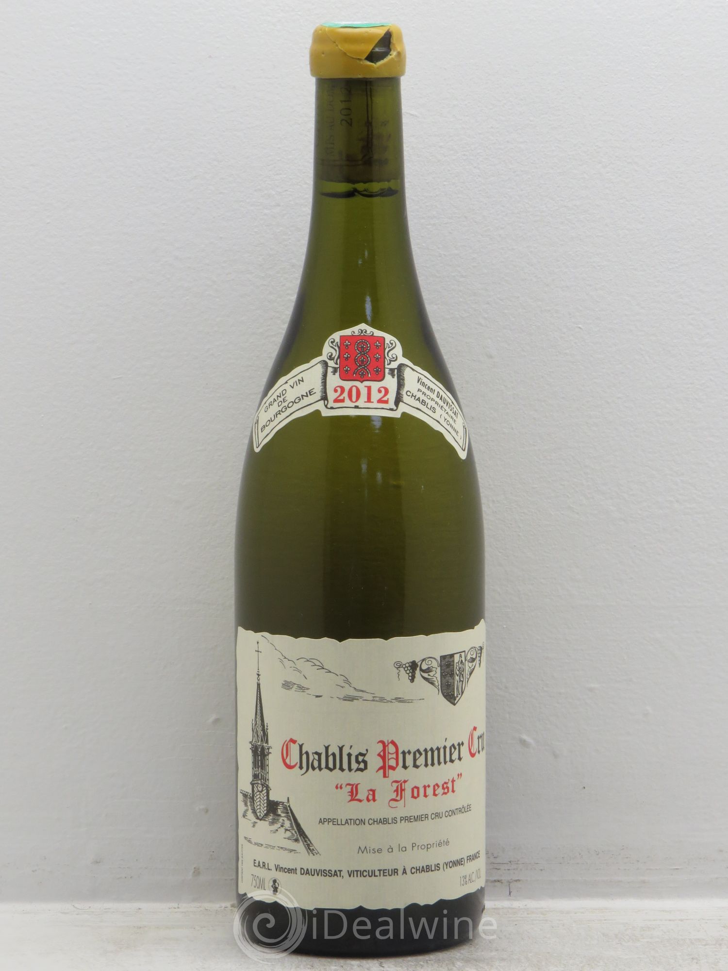 Chablis 1er Cru La Forest Vincent Dauvissat (Domaine) 2012 - Lot de 6 bouteilles - 0