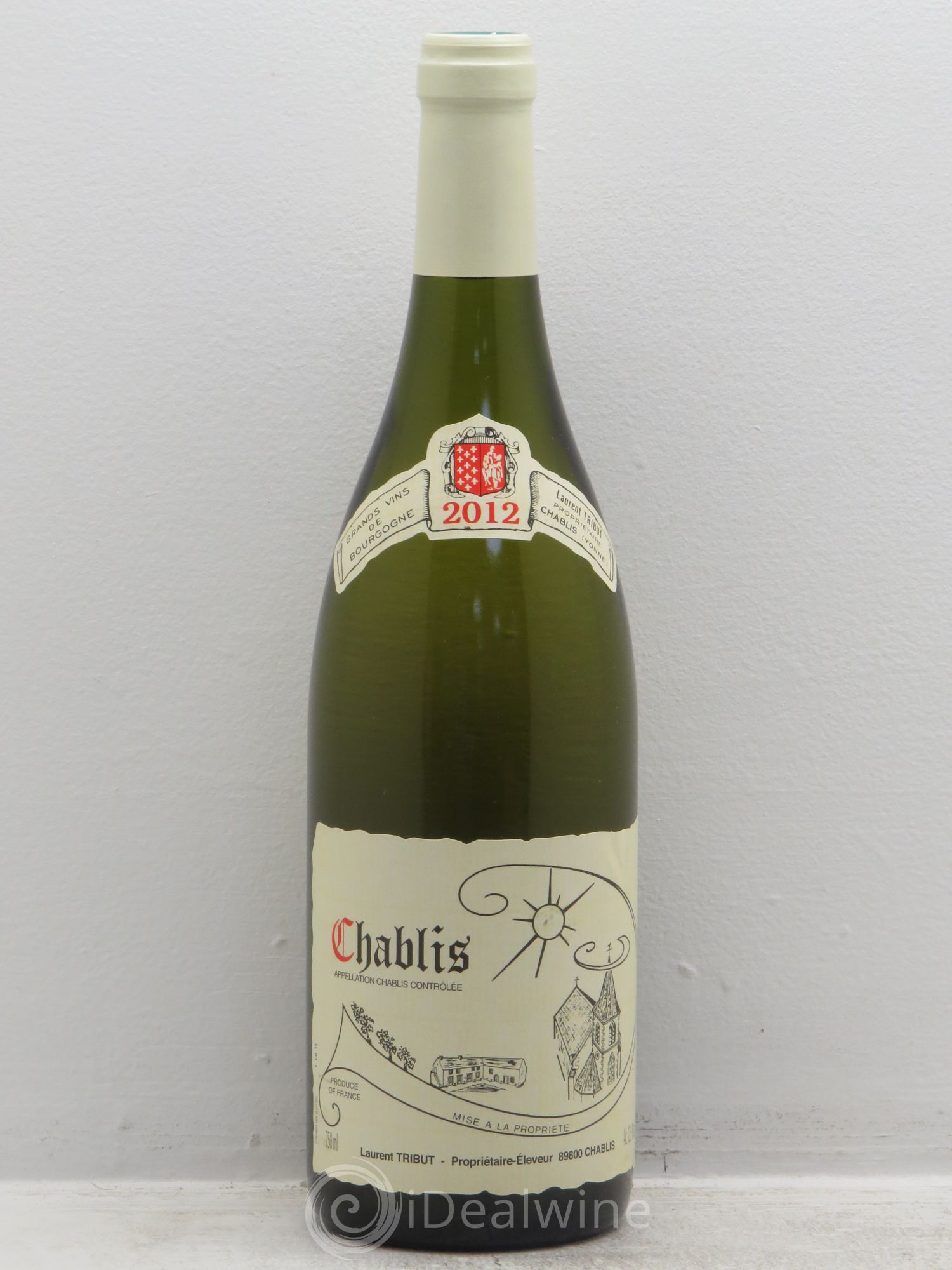 Chablis Laurent Tribut 2012 - Posten von 12 Flaschen - 0