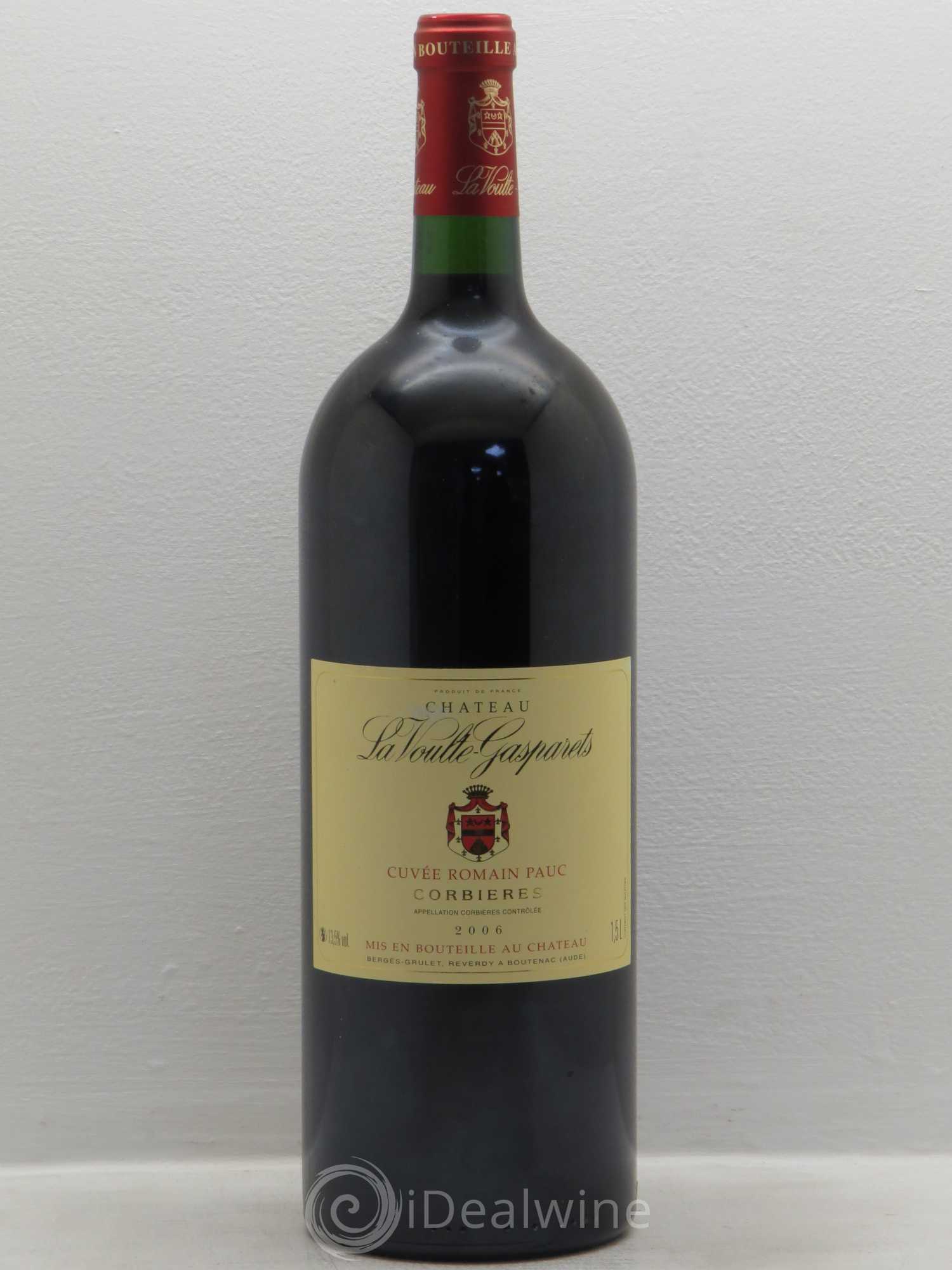 Corbières Boutenac La Voulte-Gasparets Cuvée Romain Pauc Patrick Reverdy (sans prix de réserve) 2006 - Lot de 1 magnum - 0