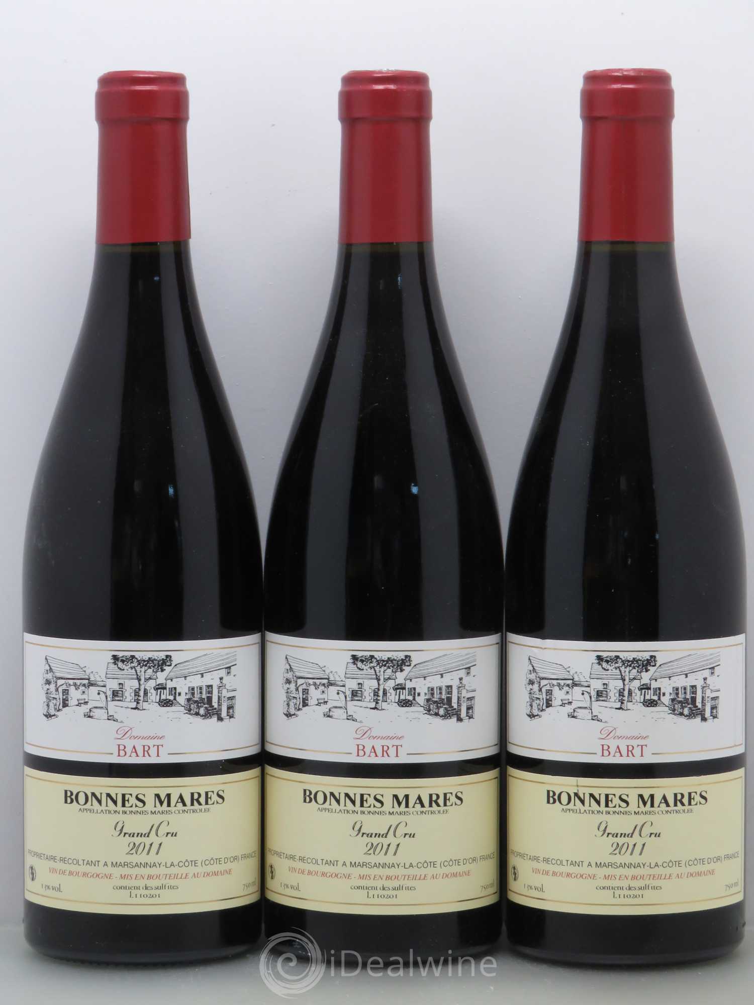 Bonnes-Mares Grand Cru Bart (Domaine) 2011 - Lot de 3 bouteilles - 0