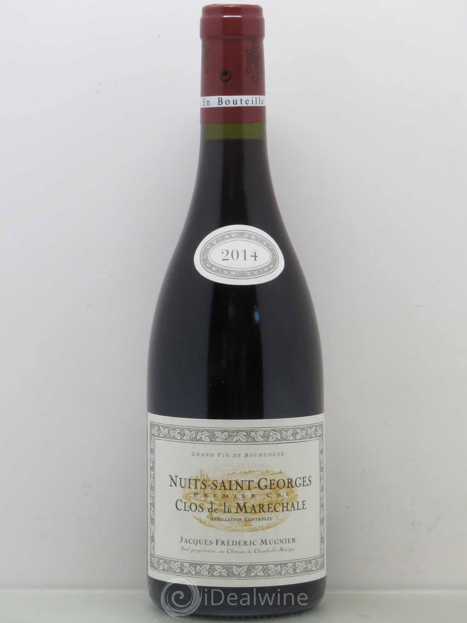 Nuits-Saint-Georges 1er Cru Clos de La Maréchale Jacques-Frédéric Mugnier 2014 - Lot de 1 bouteille - 0