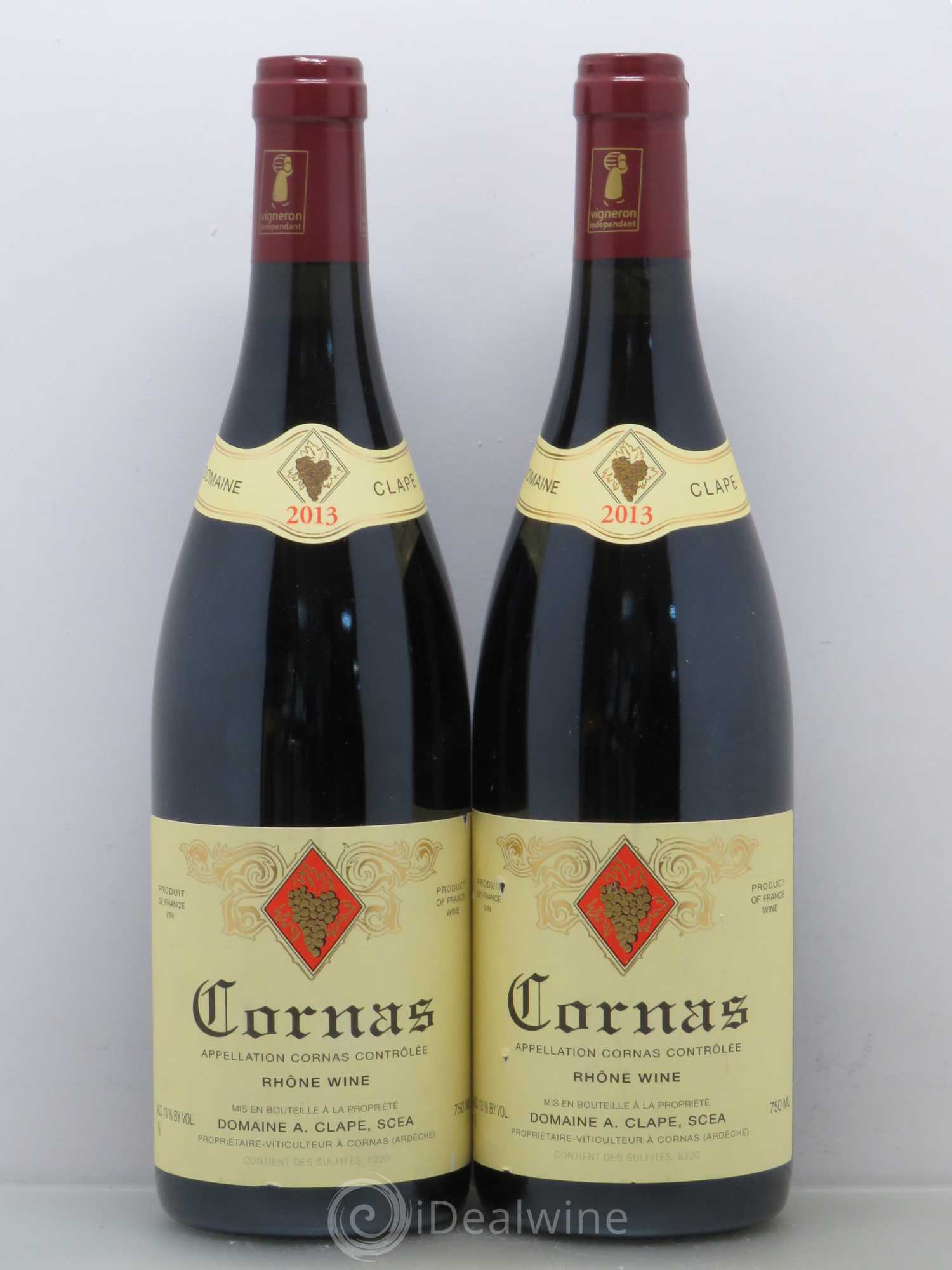 Cornas Auguste Clape 2013 - Lot de 2 bouteilles - 0