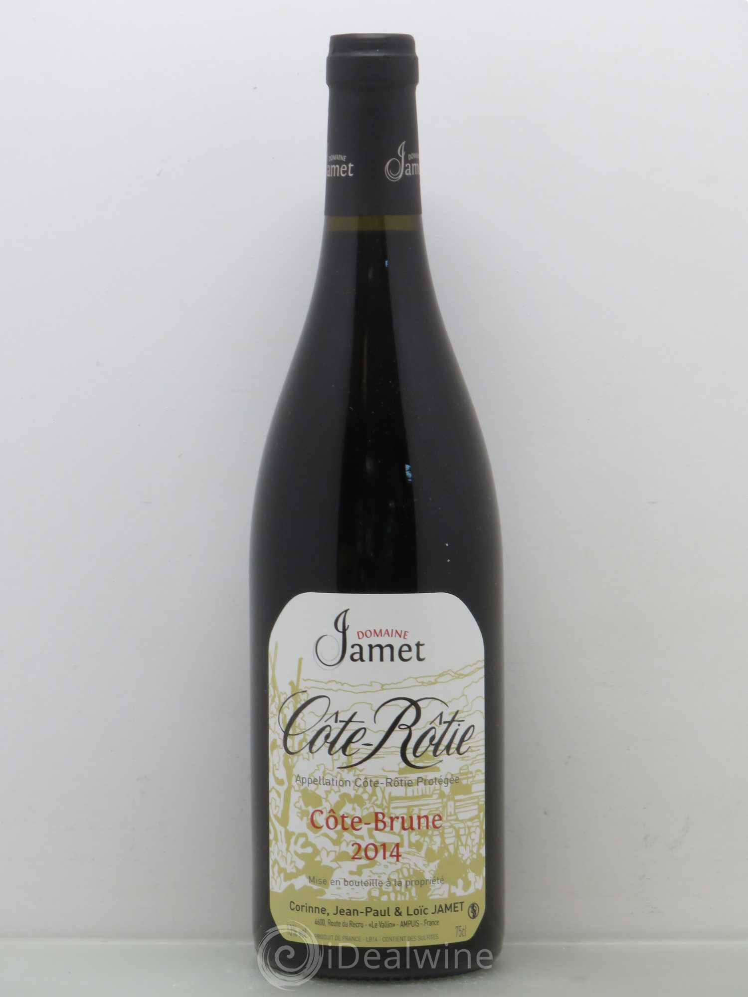Côte-Rôtie Côte Brune Jamet (Domaine) 2014 - Lot de 1 bouteille - 0