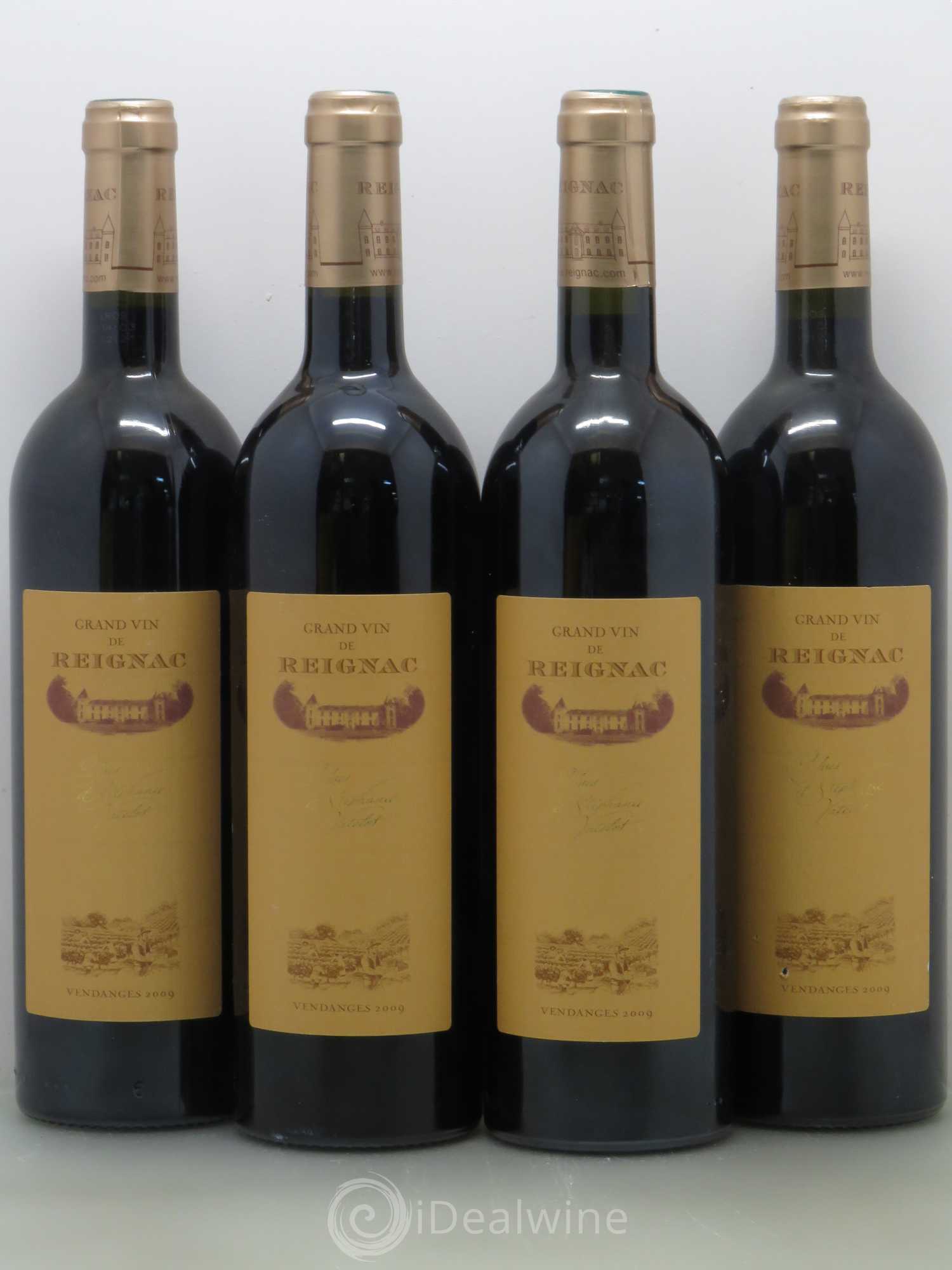 Grand vin de Reignac 2009 - Lot de 4 bouteilles - 0