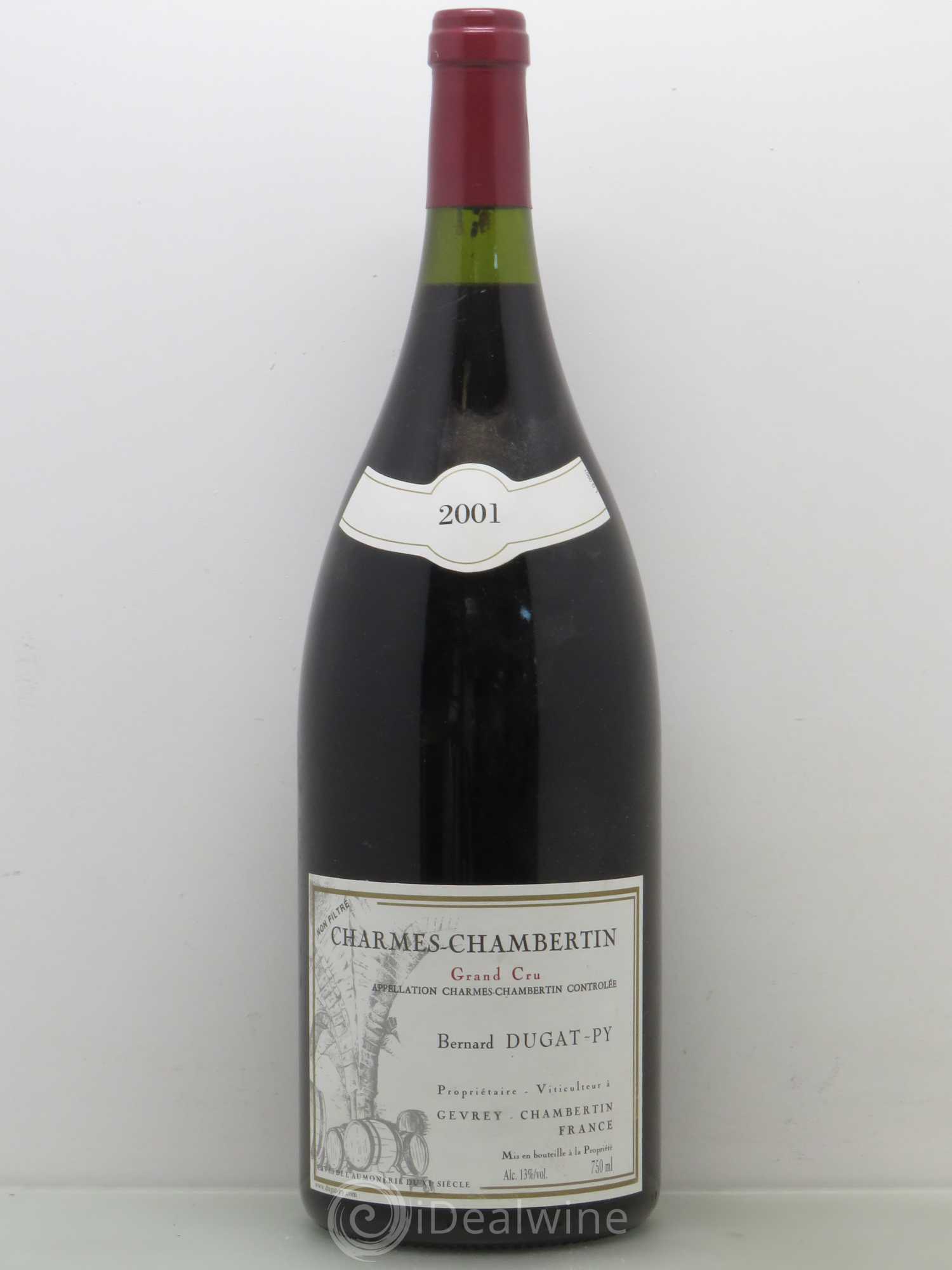 Charmes-Chambertin Grand Cru Dugat-Py 2001 - Lot de 1 magnum - 0