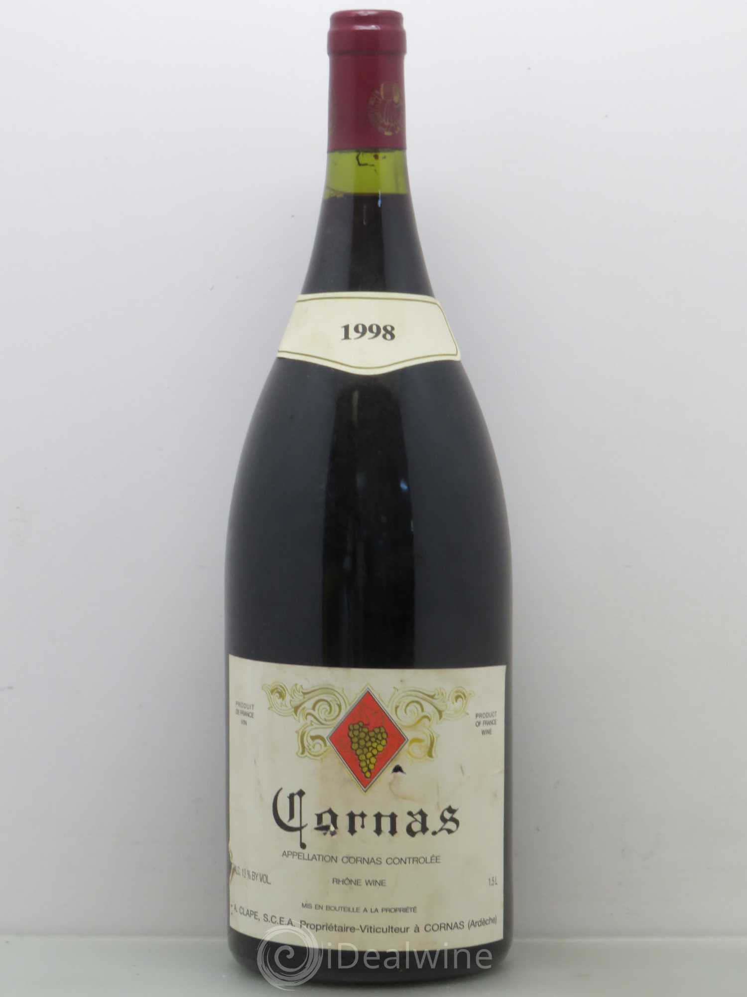 Cornas Auguste Clape 1998 - Lot de 1 magnum - 0