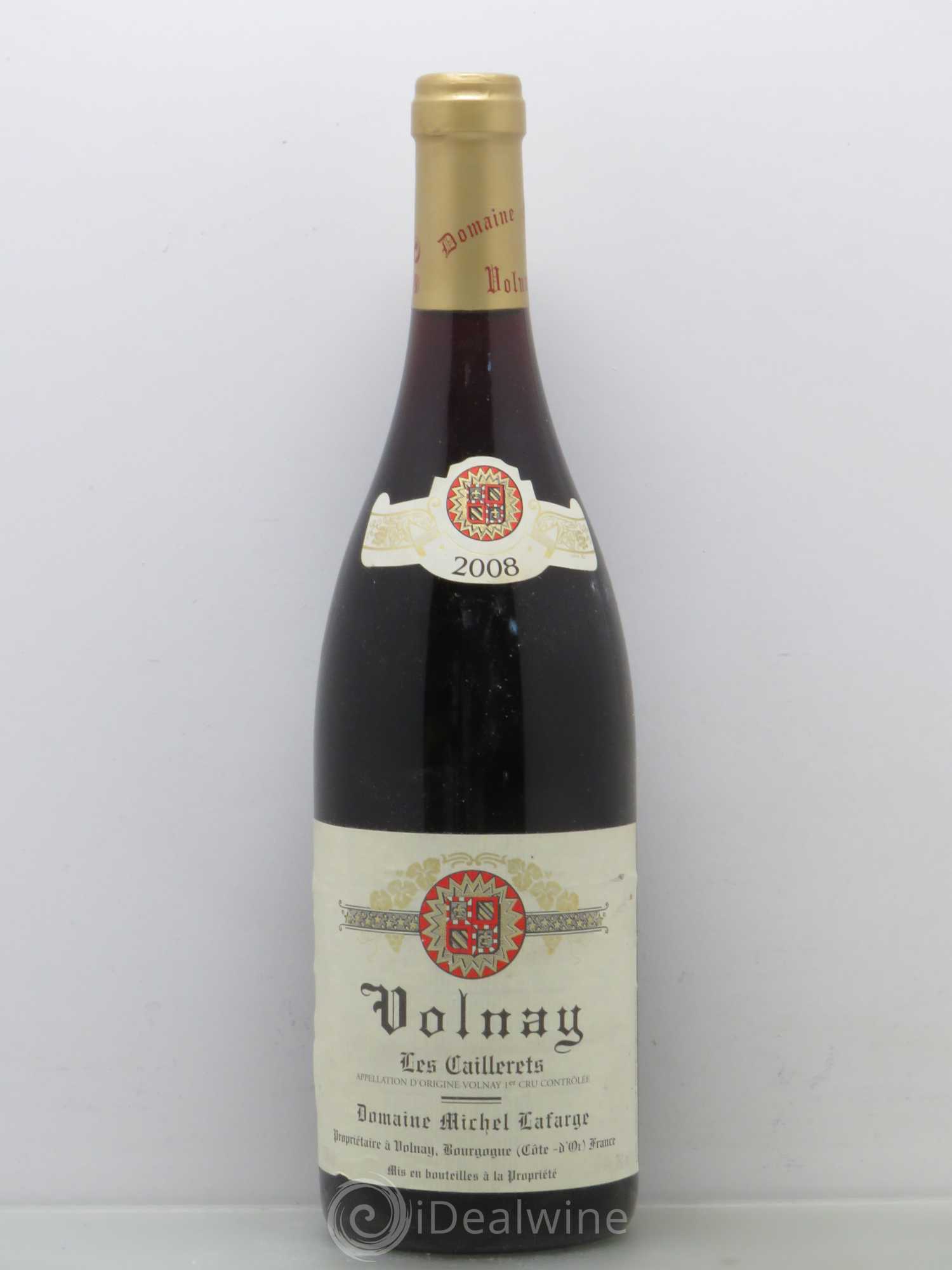 Volnay 1er Cru Les Caillerets Lafarge (Domaine) 2008 - Lot de 1 bouteille - 0