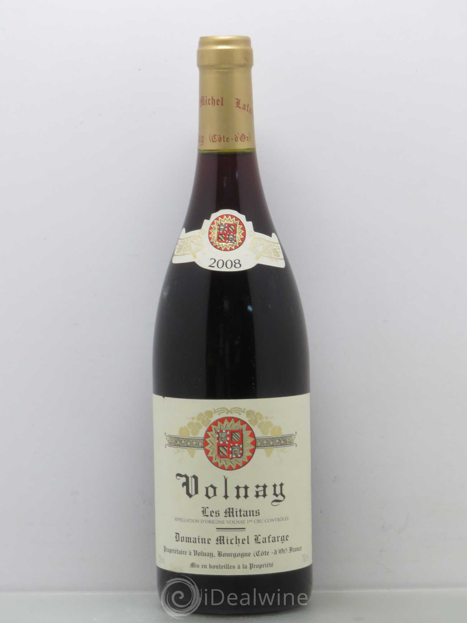 Volnay 1er Cru Les Mitans Lafarge (Domaine) 2008 - Lot de 1 bouteille - 0