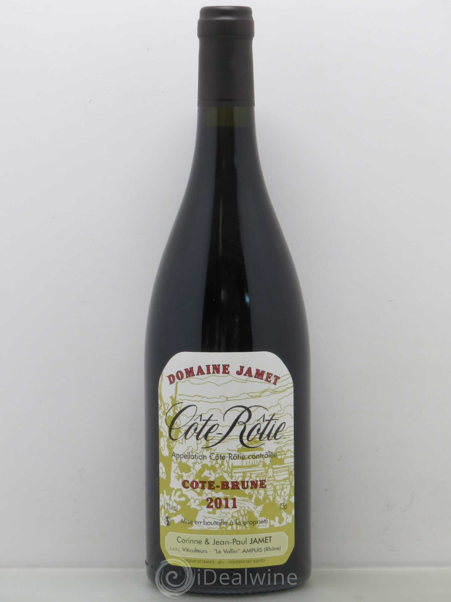 Côte-Rôtie Côte Brune Jamet (Domaine) 2011 - Lot de 1 bouteille - 0