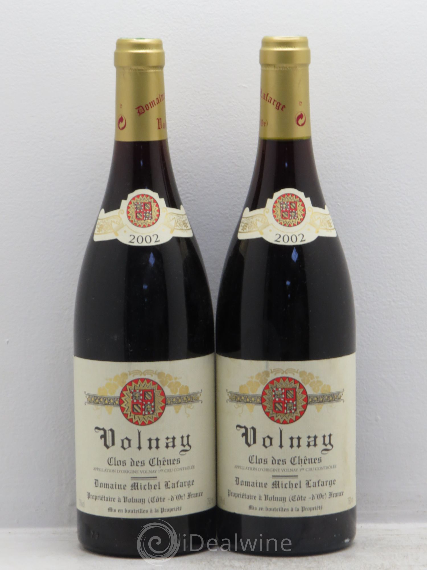 Volnay 1er Cru Clos des Chênes Lafarge (Domaine) 2002 - Lot de 2 bouteilles - 0