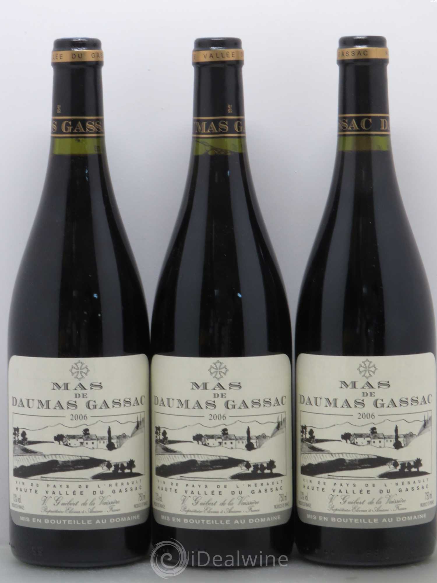 Saint-Guilhem-le-Désert - Cité d'Aniane Mas Daumas Gassac Famille Guibert de La Vaissière 2006 - Lot de 6 bouteilles - 2