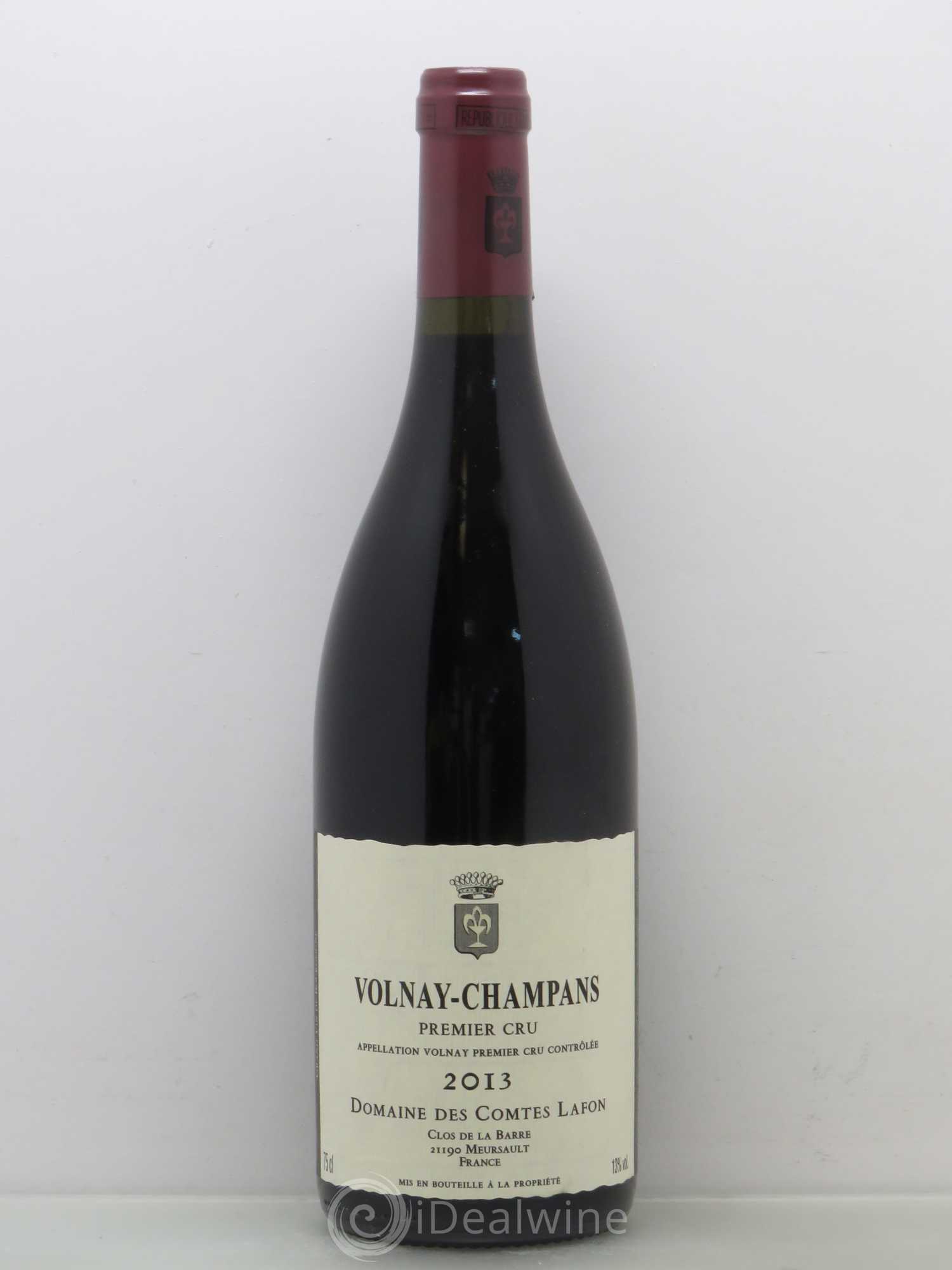 Volnay 1er Cru Champans Comtes Lafon (Domaine des) 2013 - Lot de 1 bouteille - 0